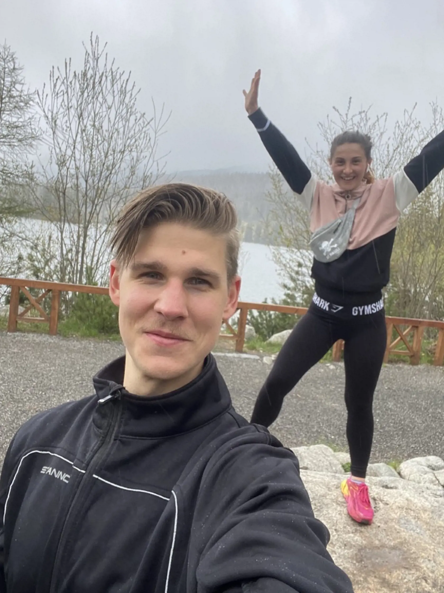 Kristína a Adam Kocianovci na dovolenke v Tatrách