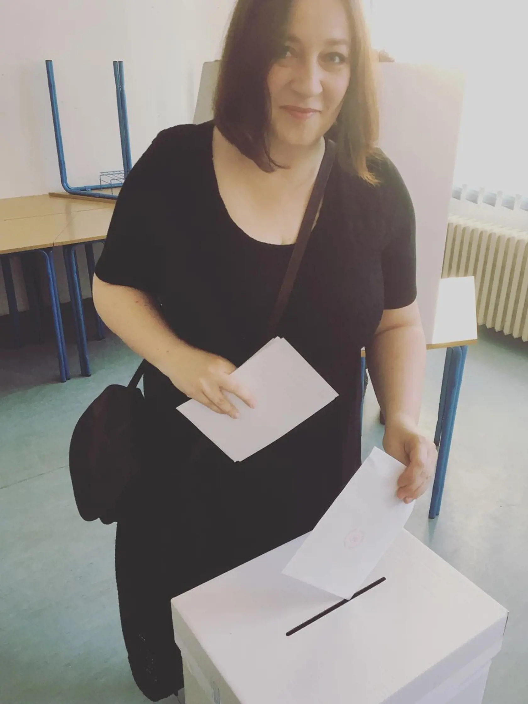 Katka Koščová na fotke z mája 2019