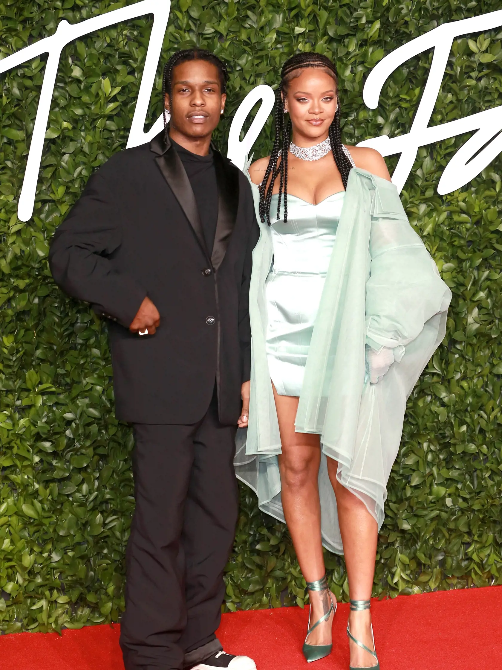 London,,United,Kingdom-,December,2,2019:,Rihanna,And,Asap,Rocky