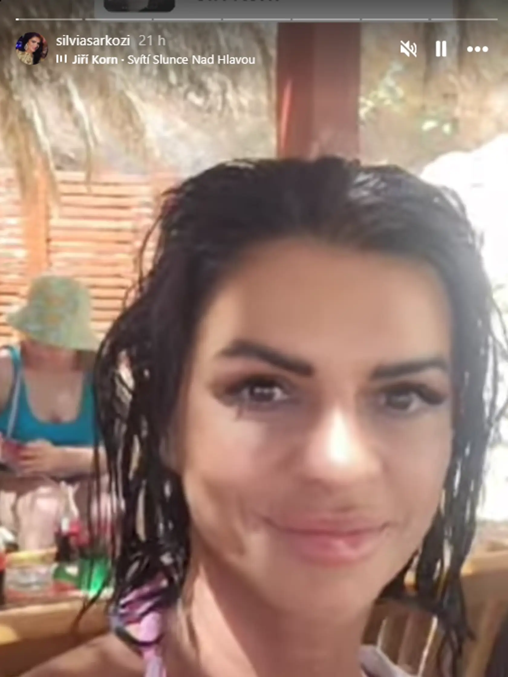 Silvia Šarközi v Dubrovníku