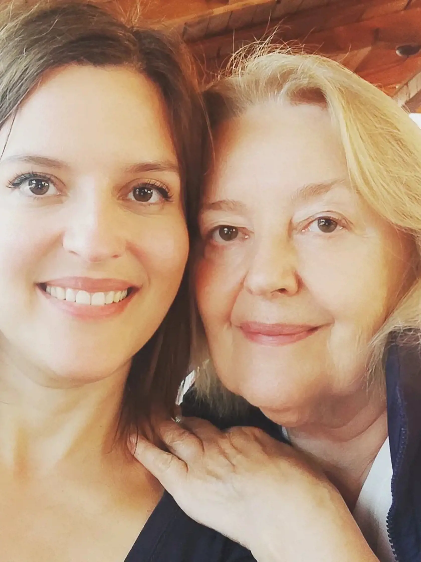 Hana Lasicová s mamou Magdou