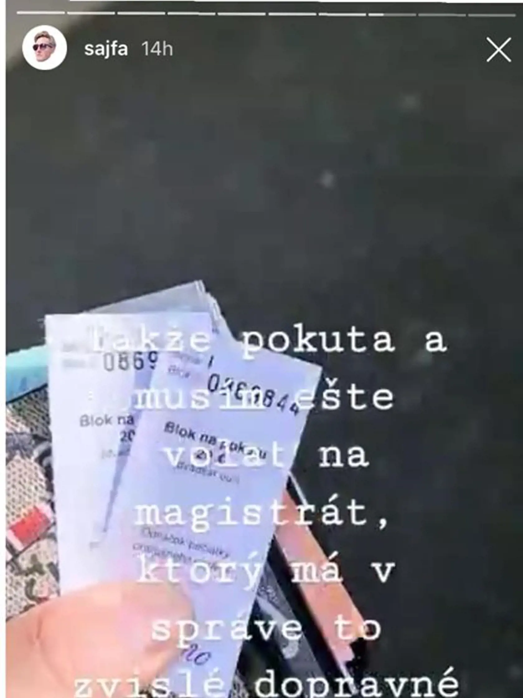 Sajfa zaplatil pokutu.