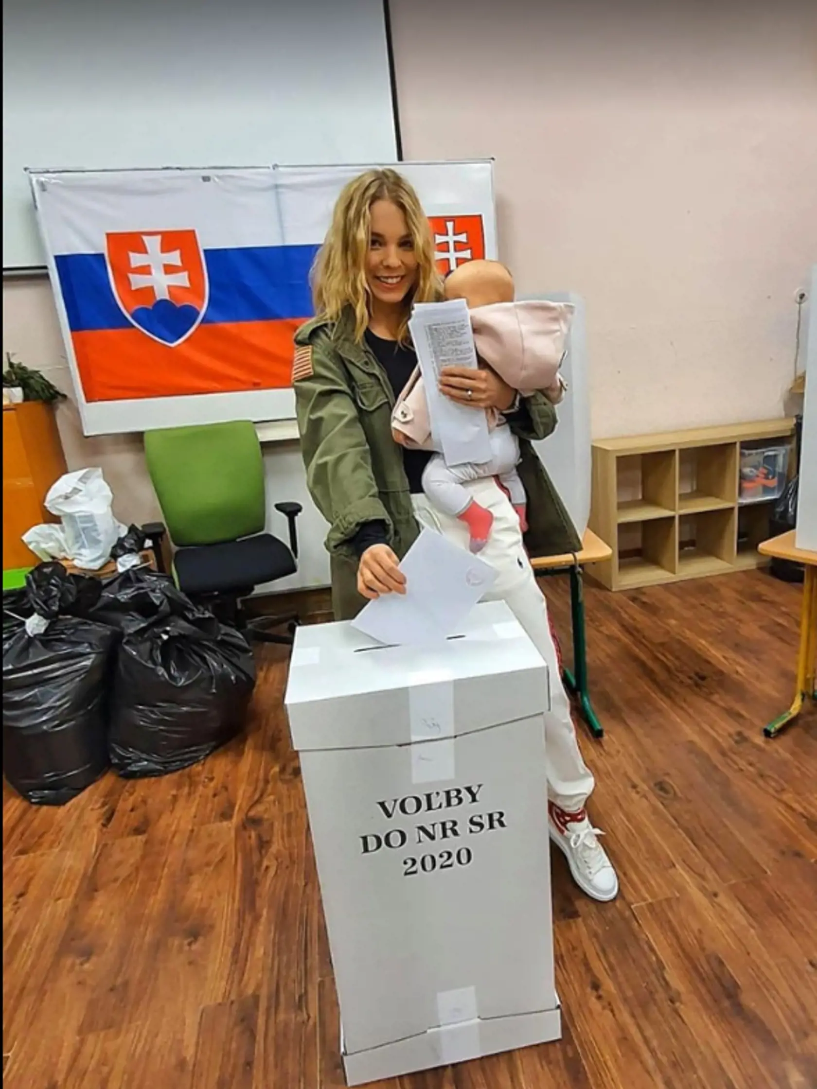 Malá Sárka a jej rozkošné bábätkovské outfity.