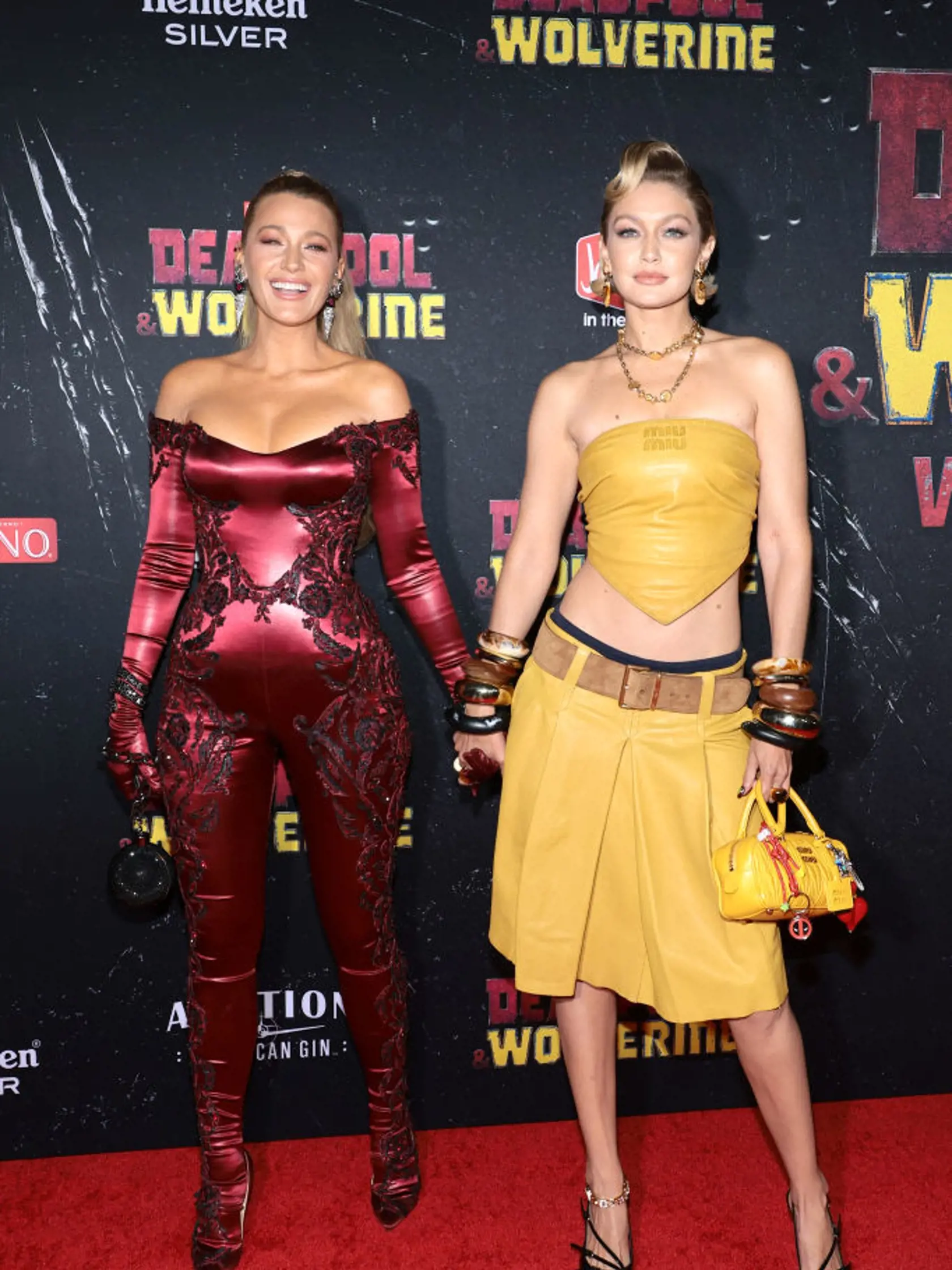 Blake Lively na premiére filmu Deadpool & Wolverine