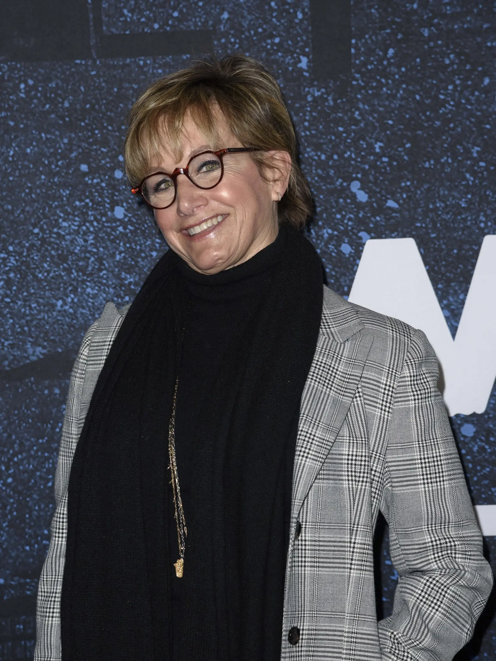 Na snímke herečka Gabrielle Carterisová prichádza na premiéru šesťdielnej televíznej minisérie stanice HBO We Own This City v New Yorku v noci na 22. apríla 2022. FOTO TASR/AP