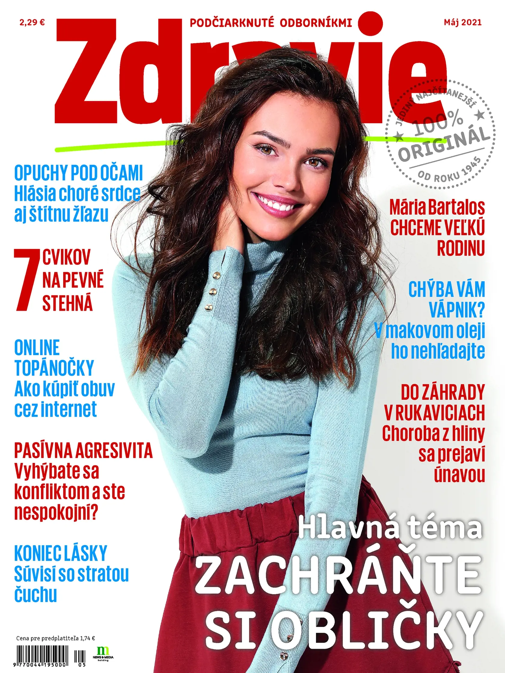 Nové číslo mesačníka Zdravie práve v predaji!