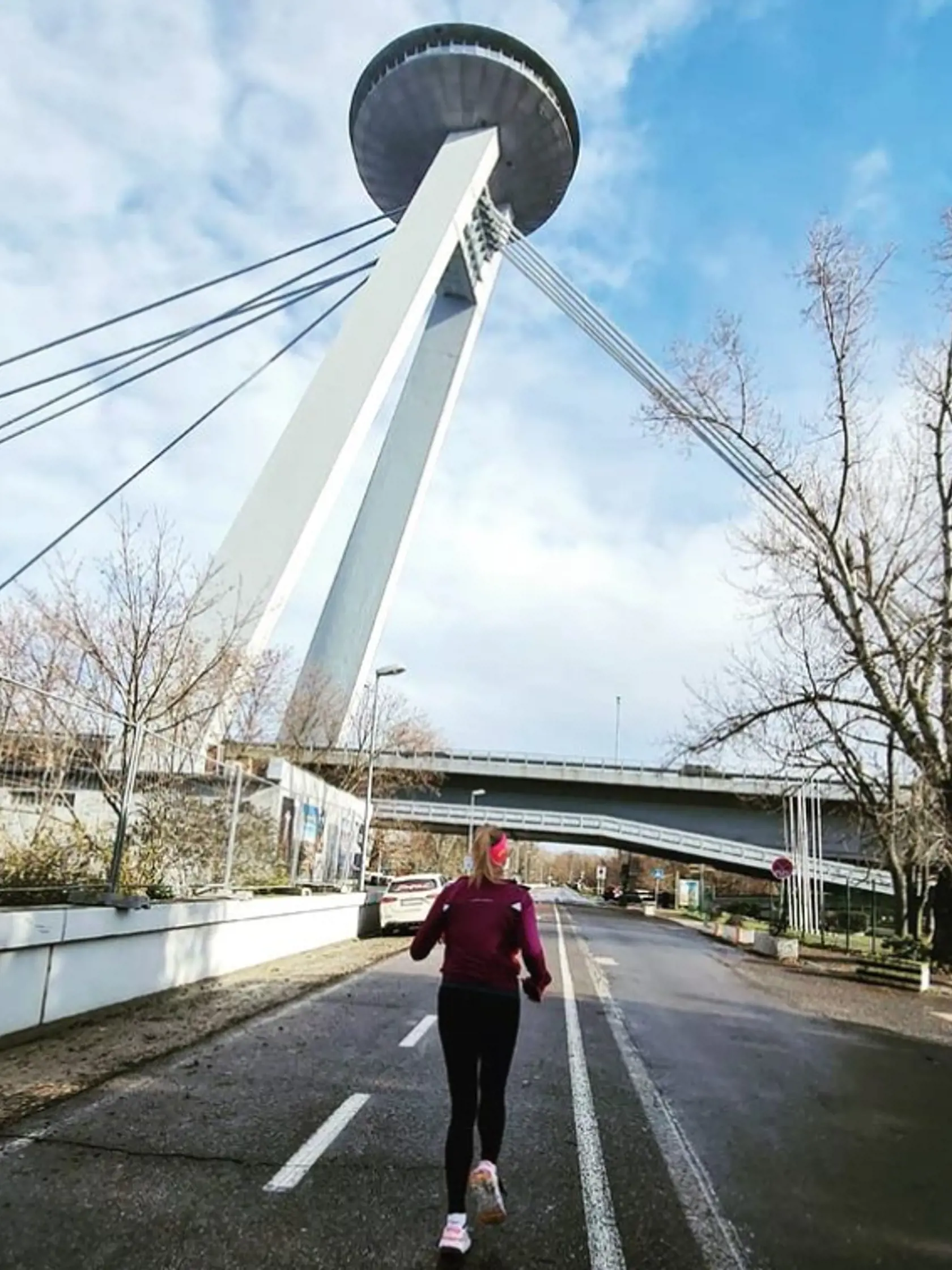 Veronika odbehla za január 101 kilometrov