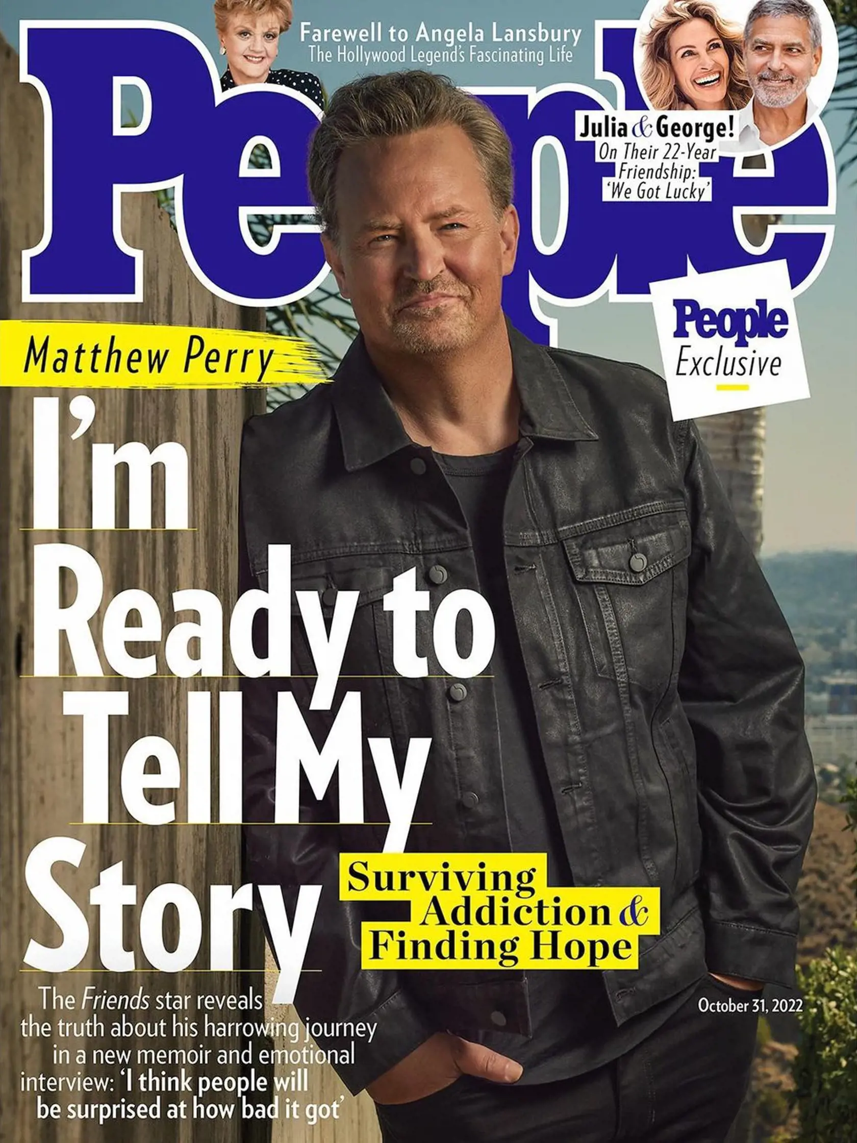 Matthew Perry poskytol exkluzívny rozhovor magazínu People.
