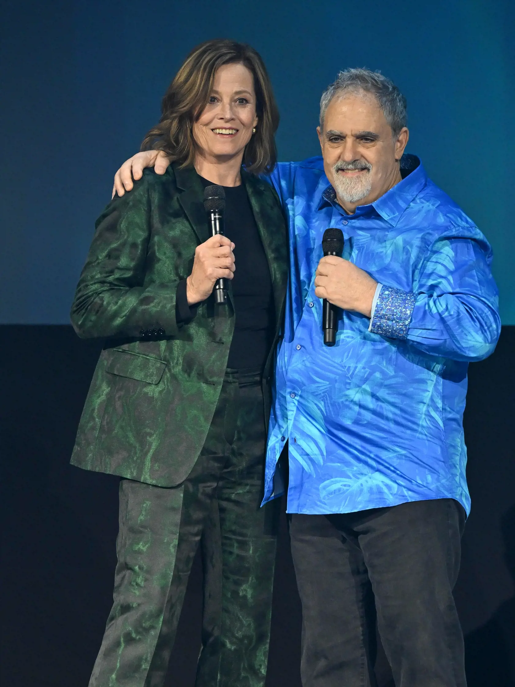 Sigourney Weaver a Jon Landau