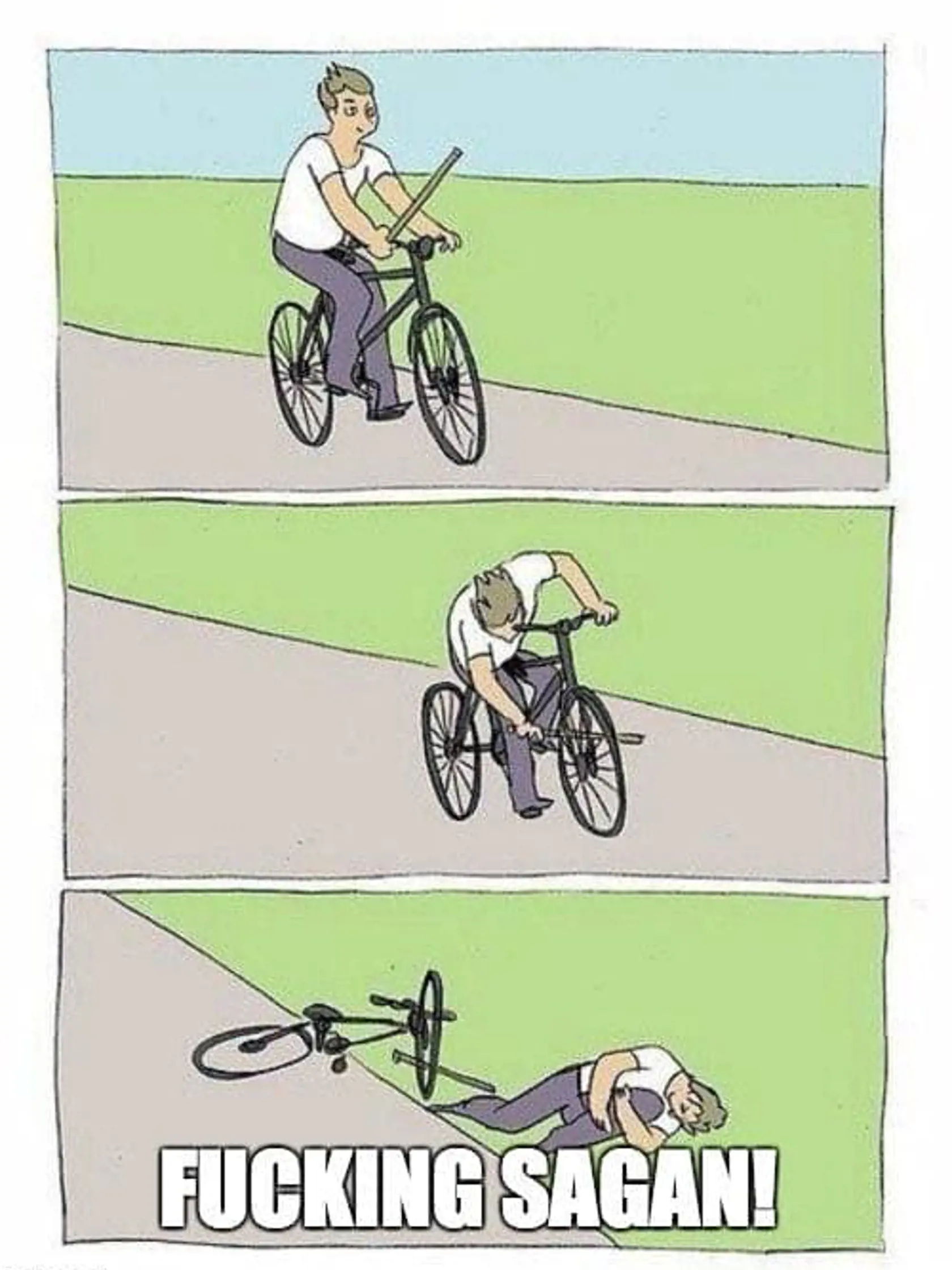 Za všetky pády môže odteraz Peter Sagan.