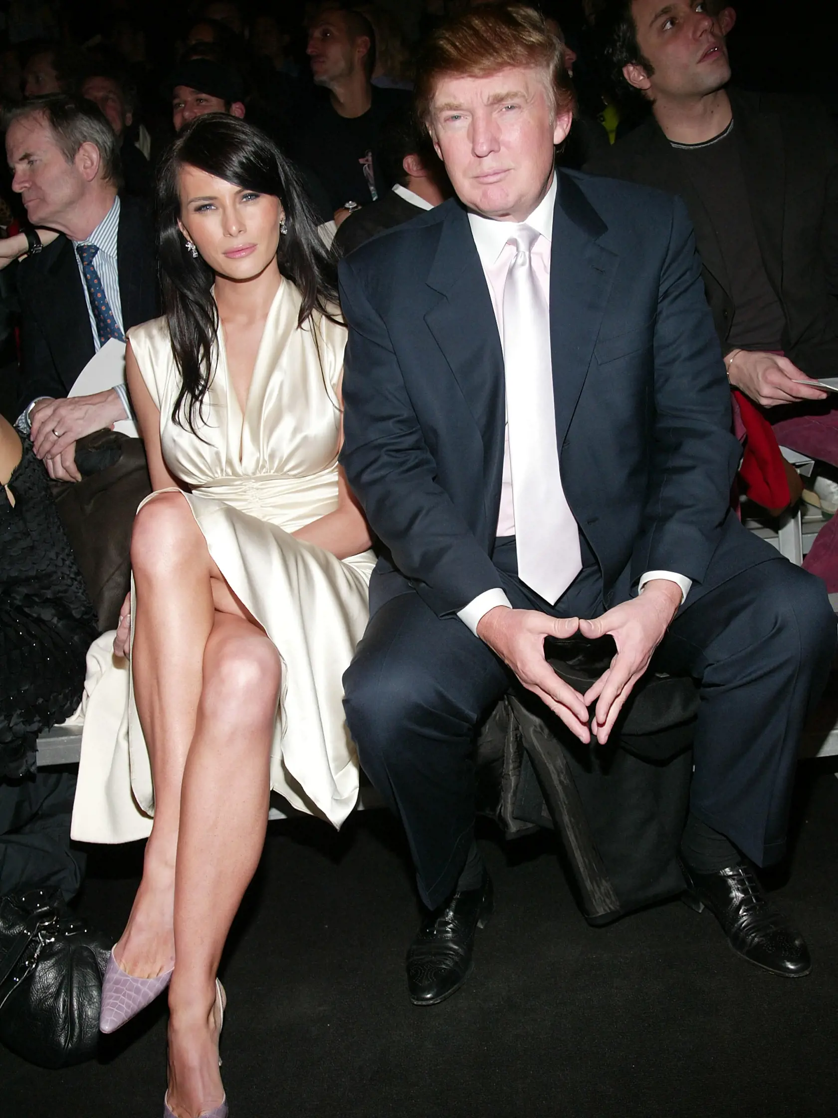 Trump a jeho vtedajšia milenka, dnes manželka, Melania.