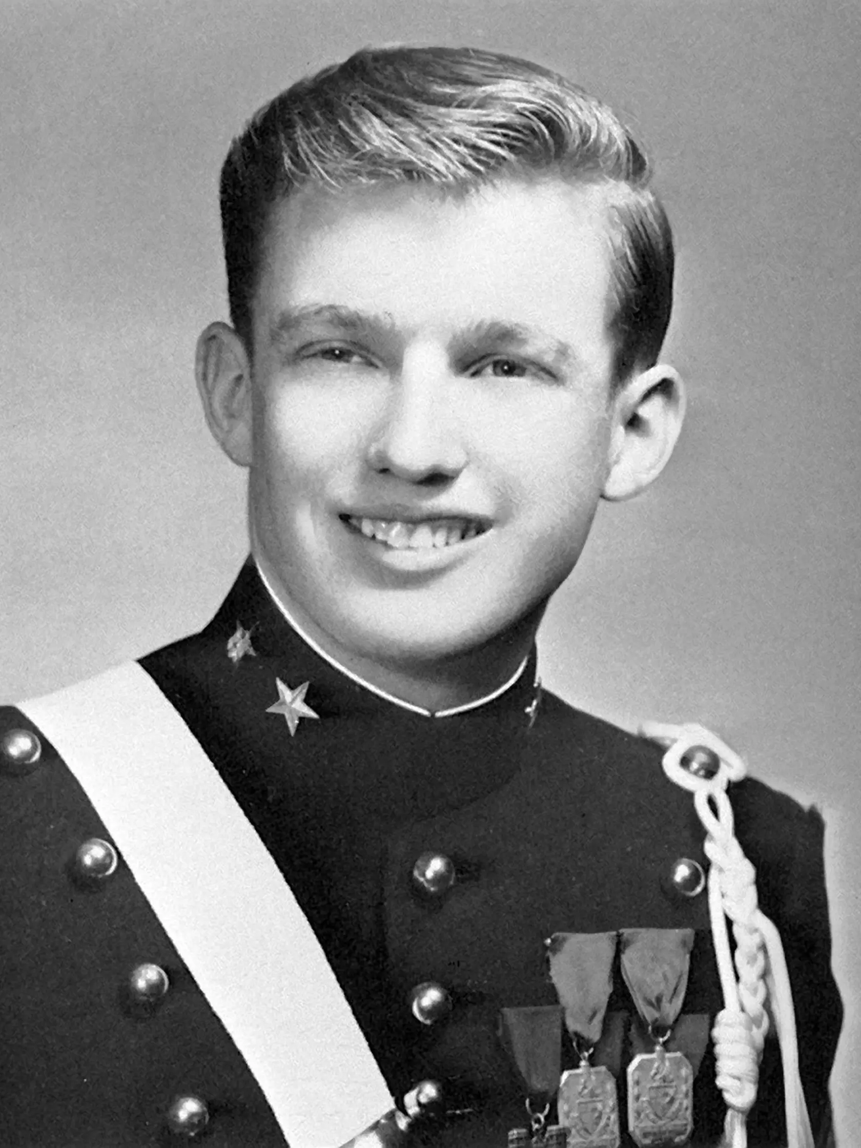Mladučký Donald Trump v 60. rokoch.