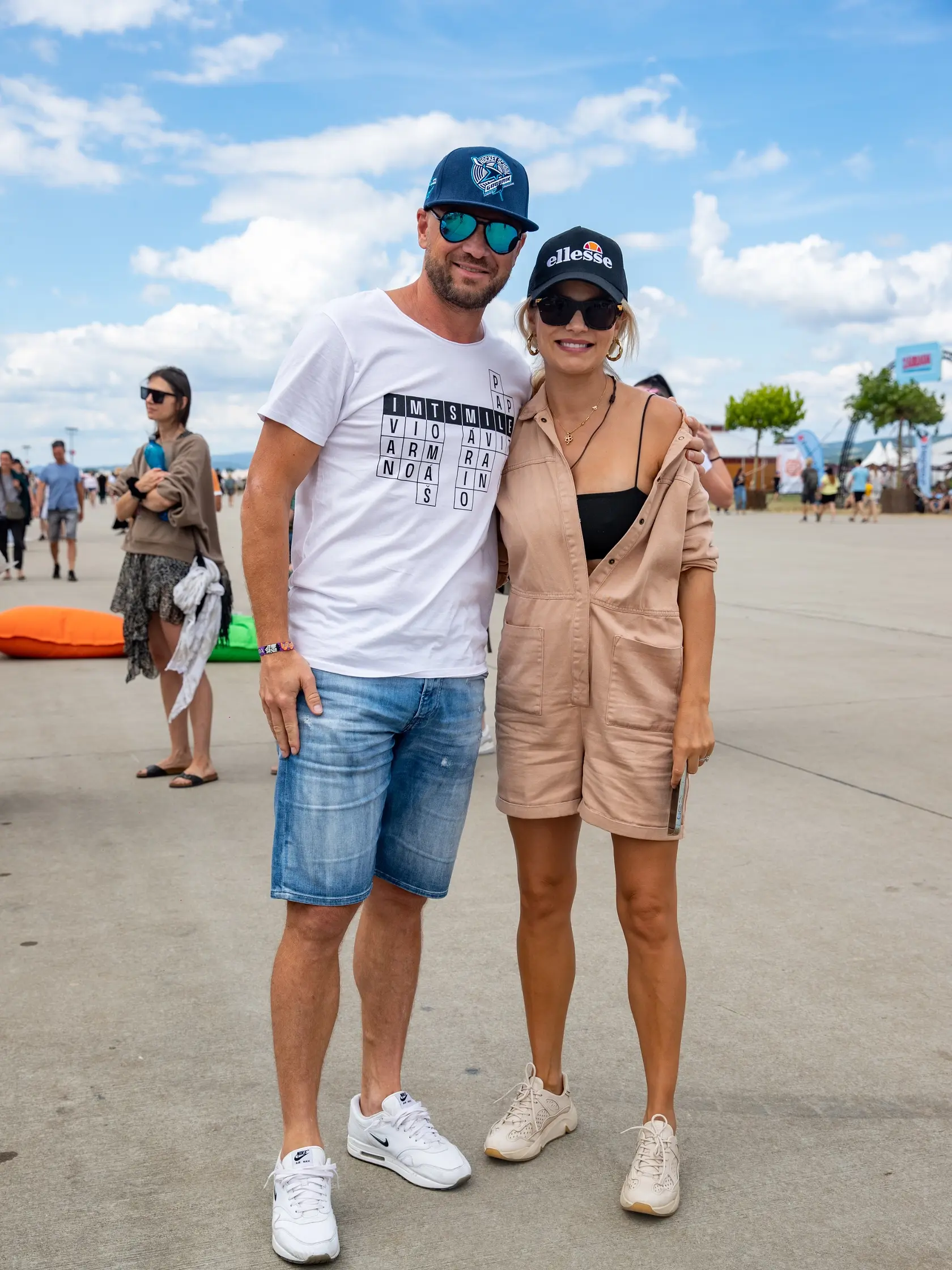 Gáboríkovci - Manželia Ivana a Marián Gáboríkovci sú pravidelnými návštevníkmi festivalu. Tentoraz prišli aj s deťmi.