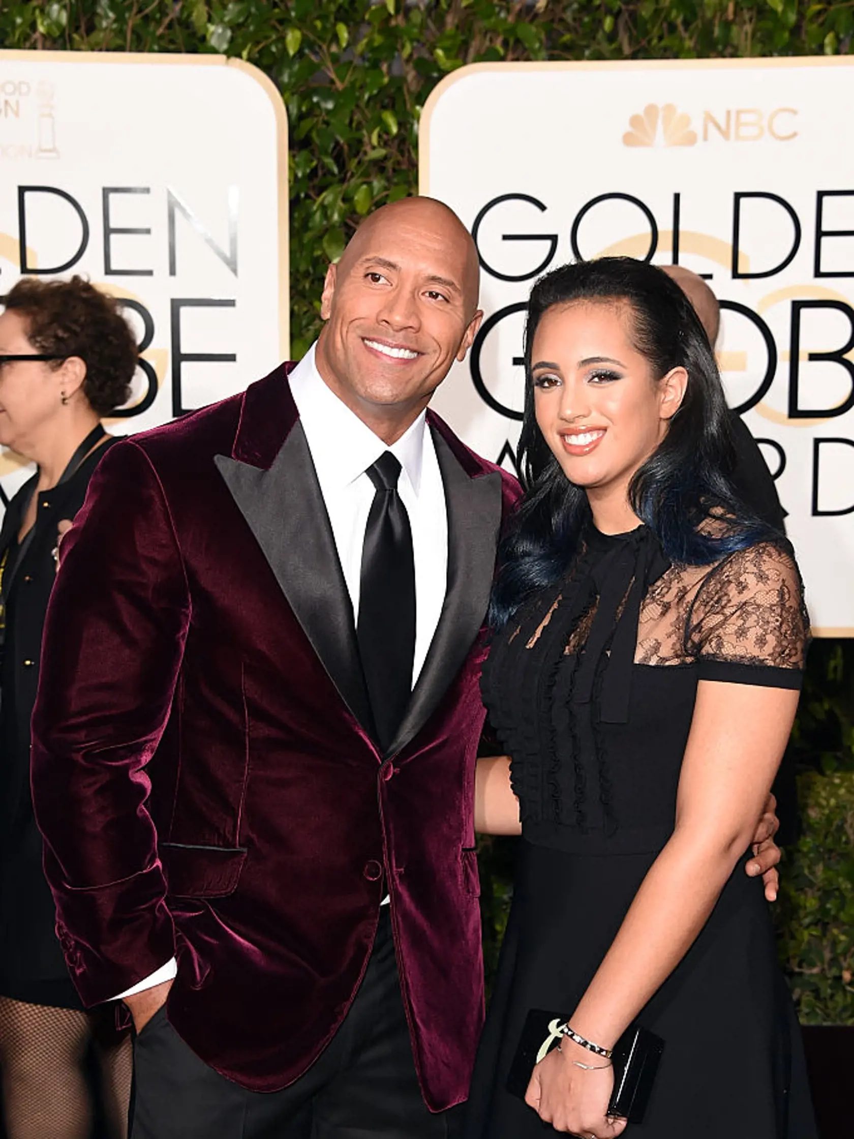 Dwayne Johnson s dcérou Simone.