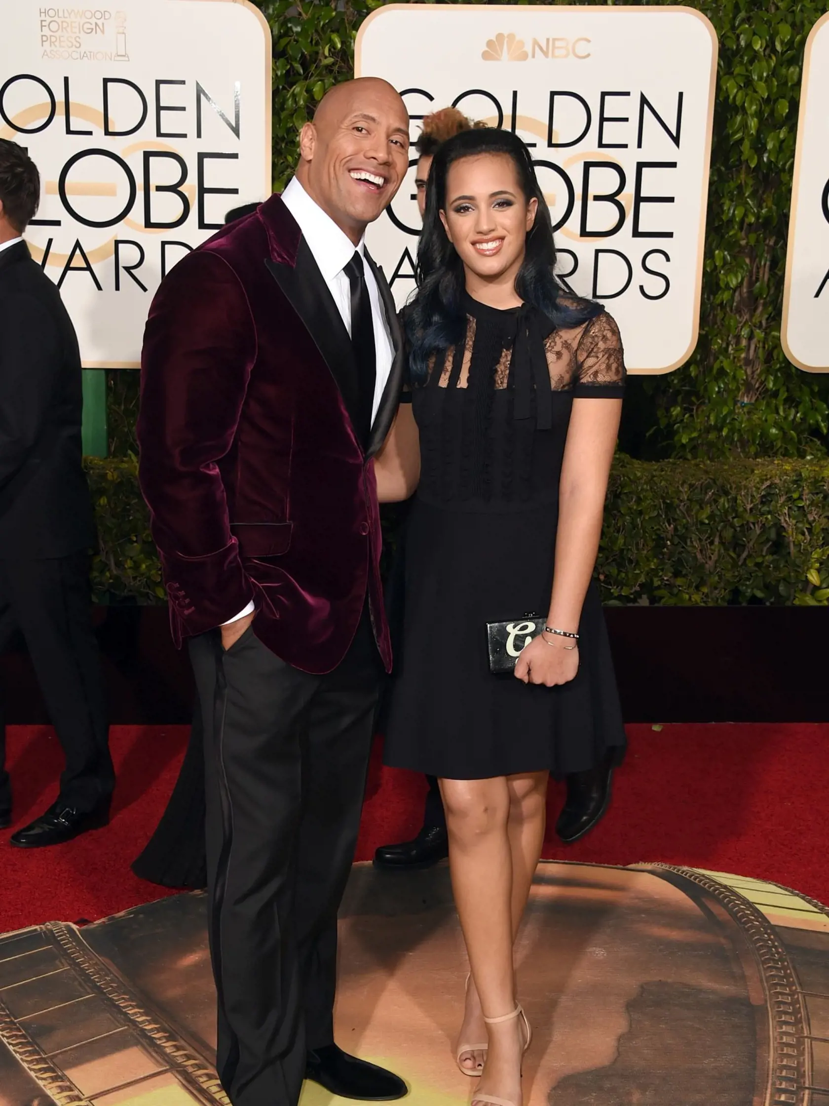 Dwayne Johnson s dcérou Simone.