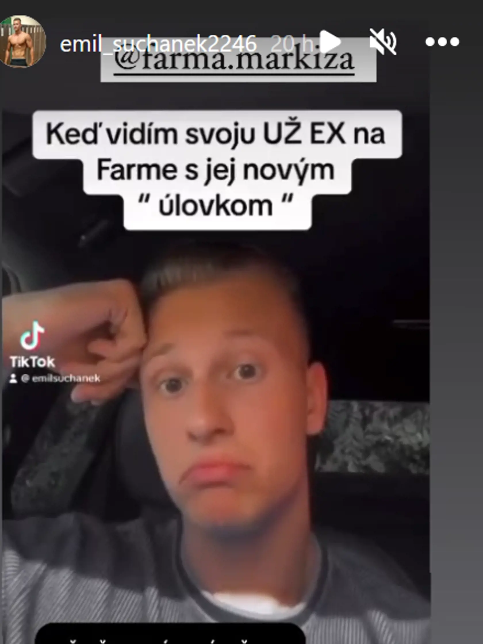 Podvedený Emil dal jasne najavo, že s Azrou skončil.