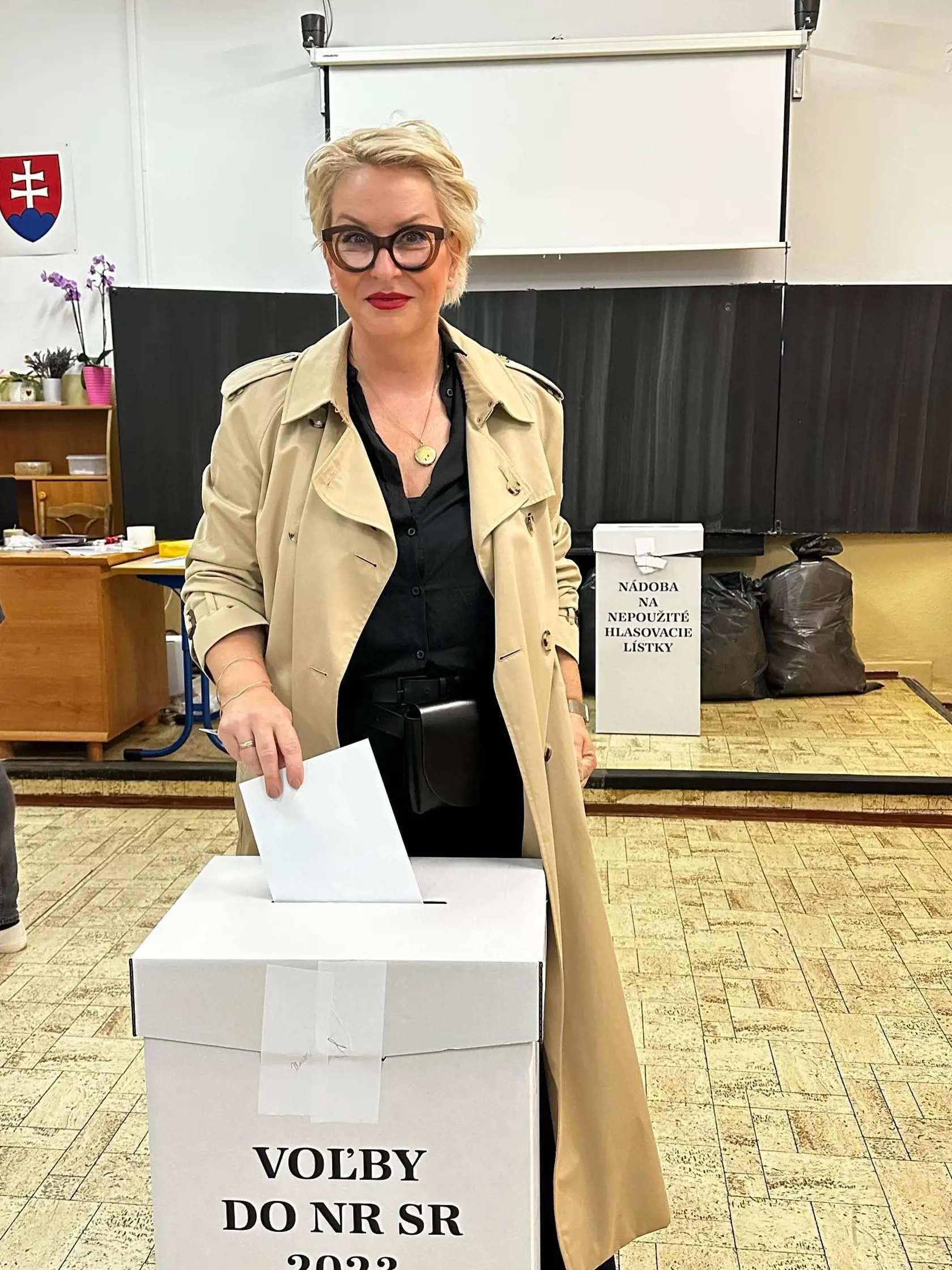 Voľby 2023: Na snímke Wanda Hrycová.