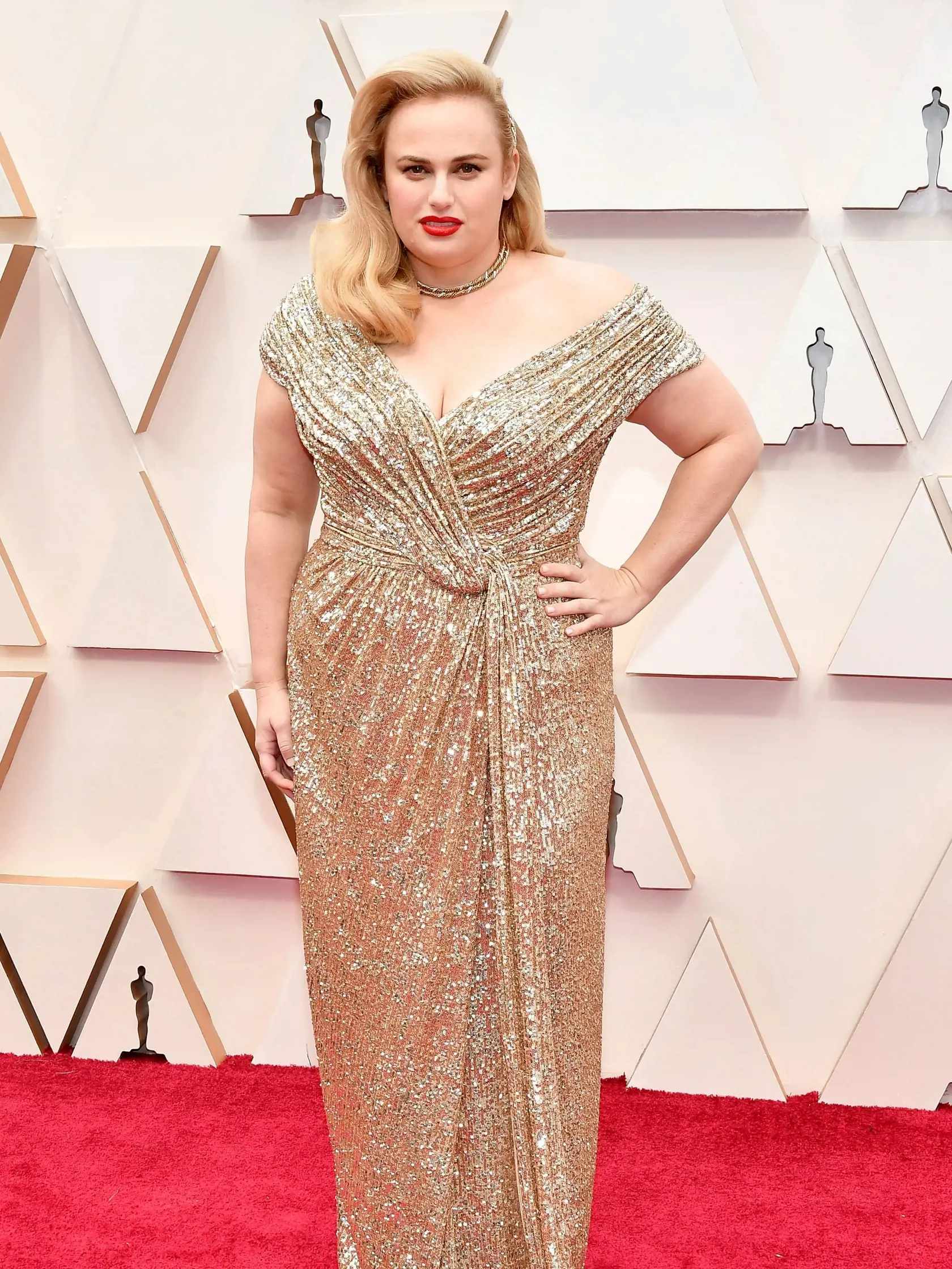 Rebel Wilson v róbe od Jasona Wu.