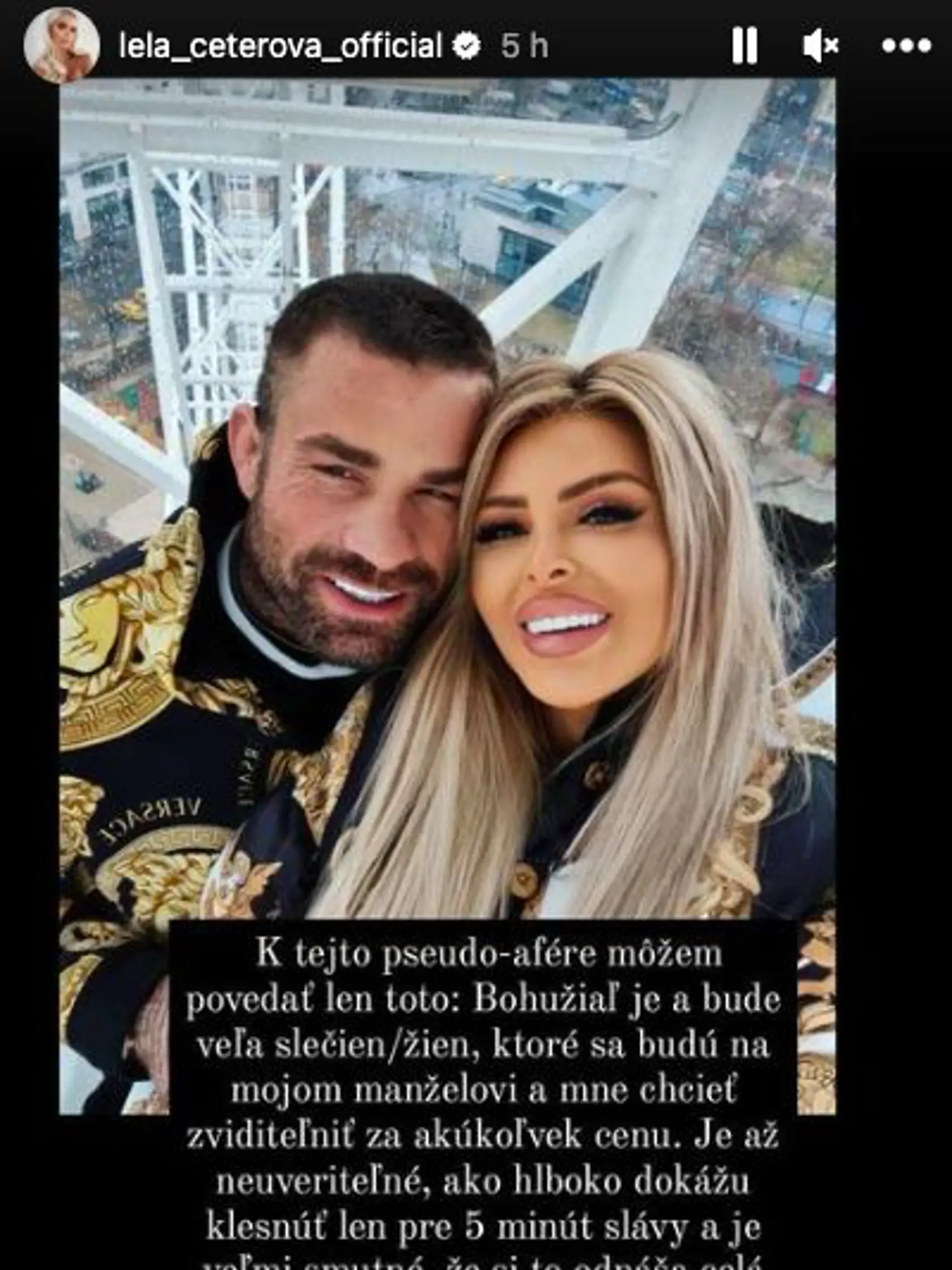 Lela taktiež nezostala ticho, aj keď sa najprv vyjadrovať nechcela