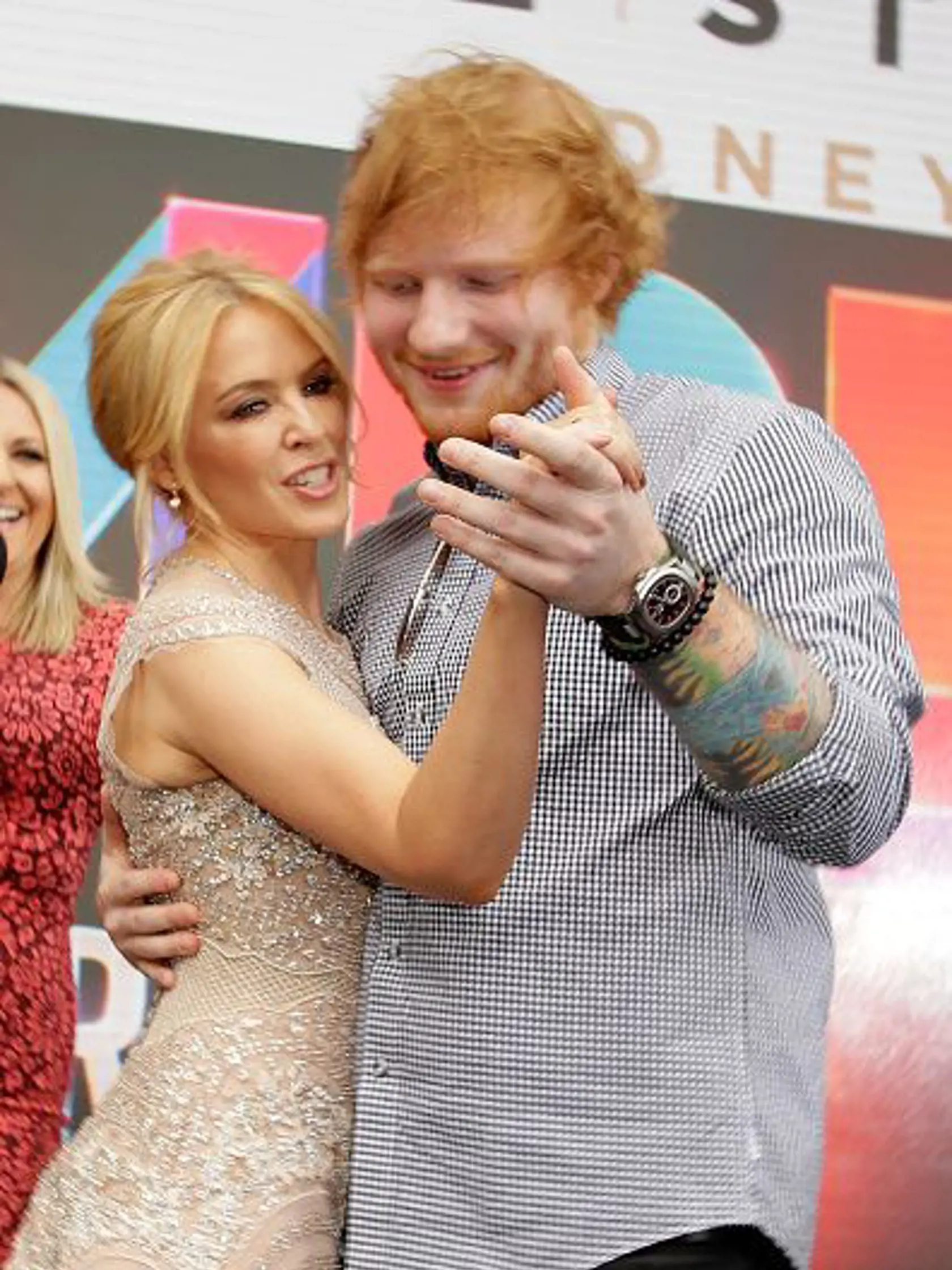 Kylie Minogue a Ed Sheeran