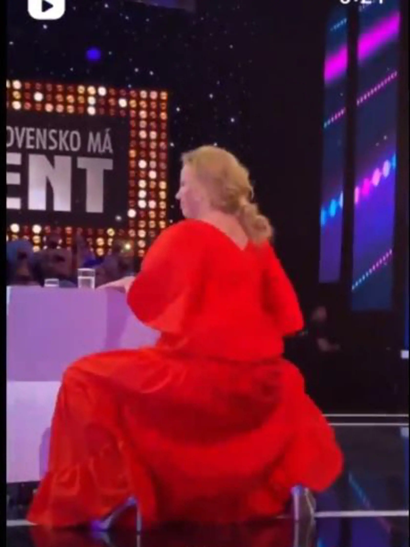 Diana Mórová to na pódiu roztočila až príliš.