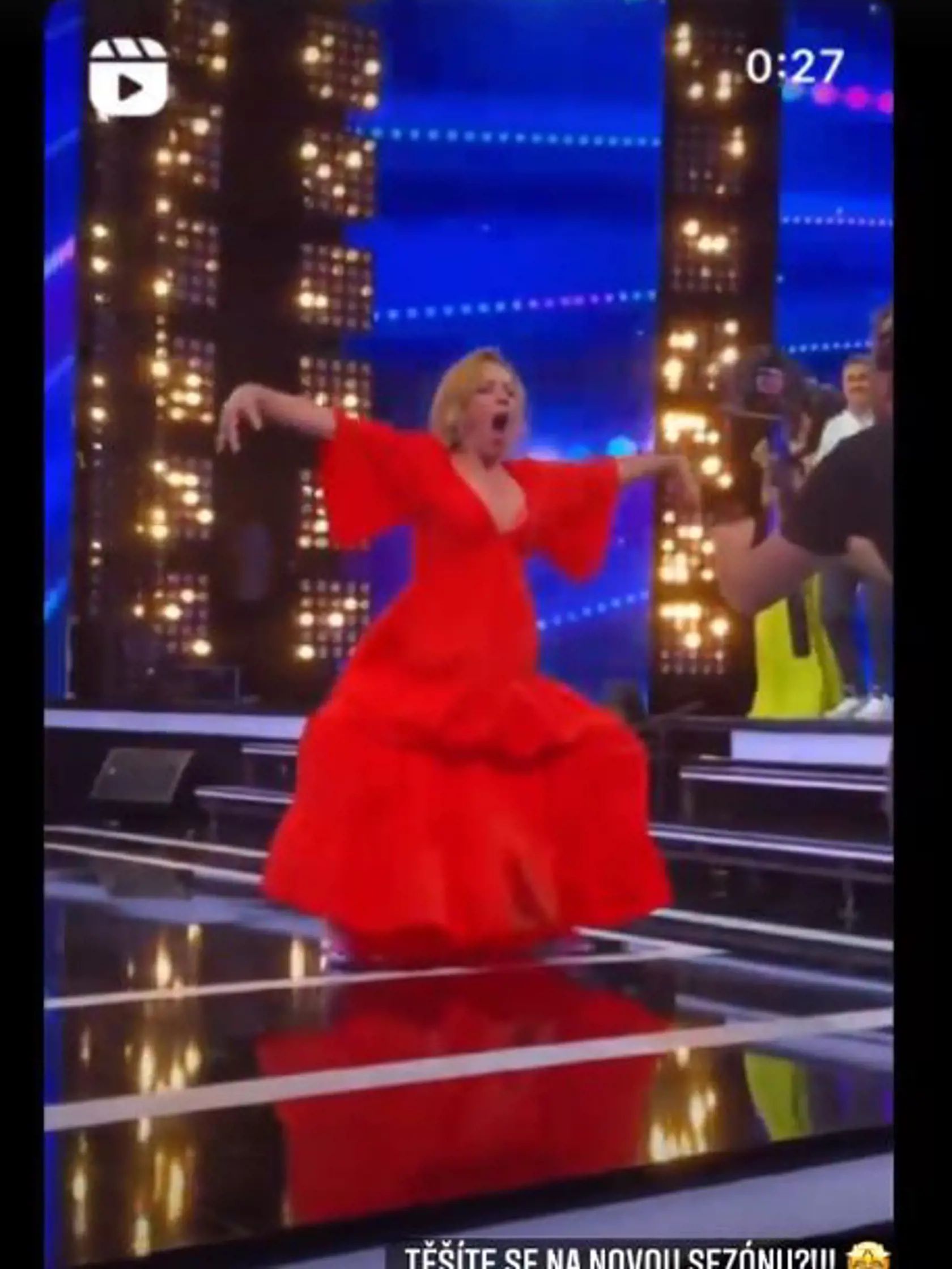 Diana Mórová to na pódiu roztočila až príliš.