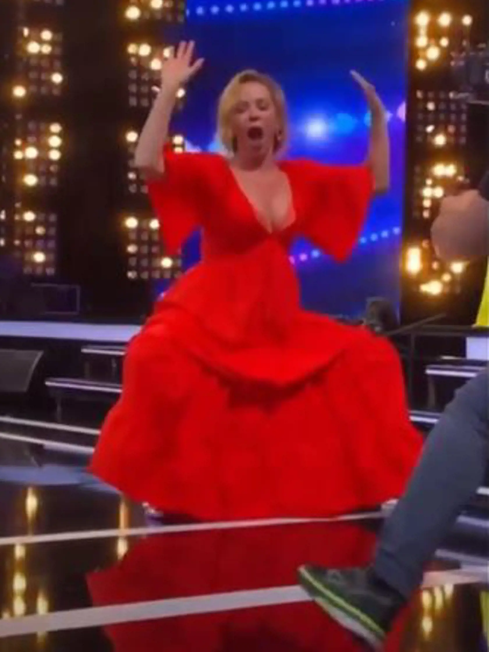 Diana Mórová to na pódiu roztočila až príliš.