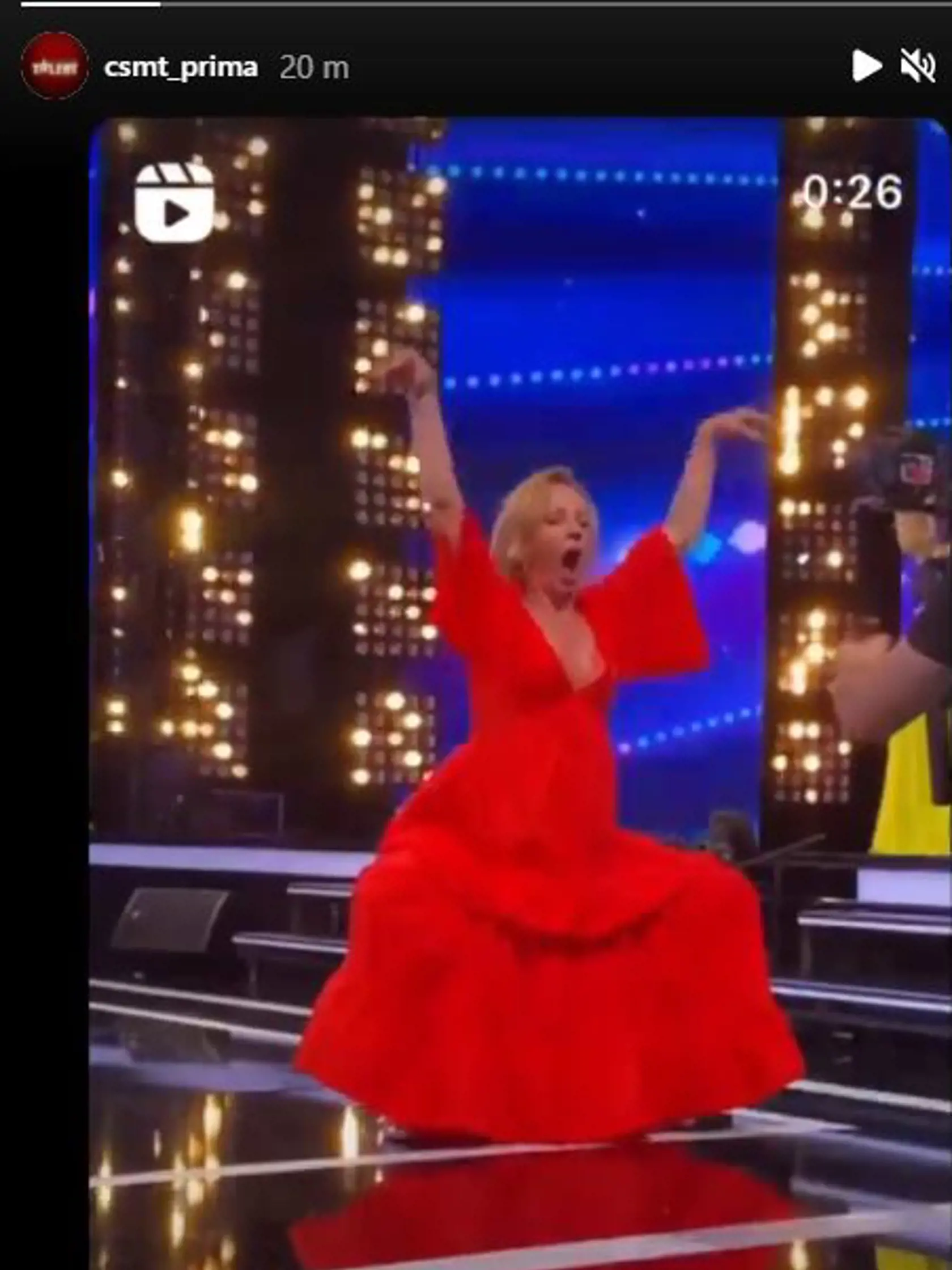 Diana Mórová to na pódiu roztočila až príliš.