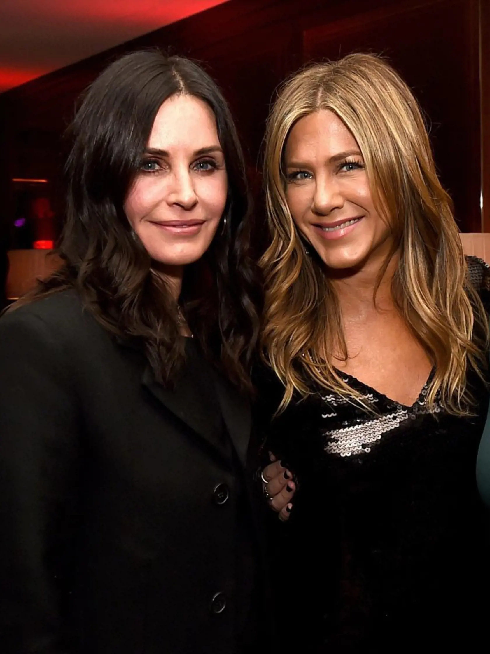 Jennifr Aniston so svojou najlepšou priateľkou Courteney Cox. 