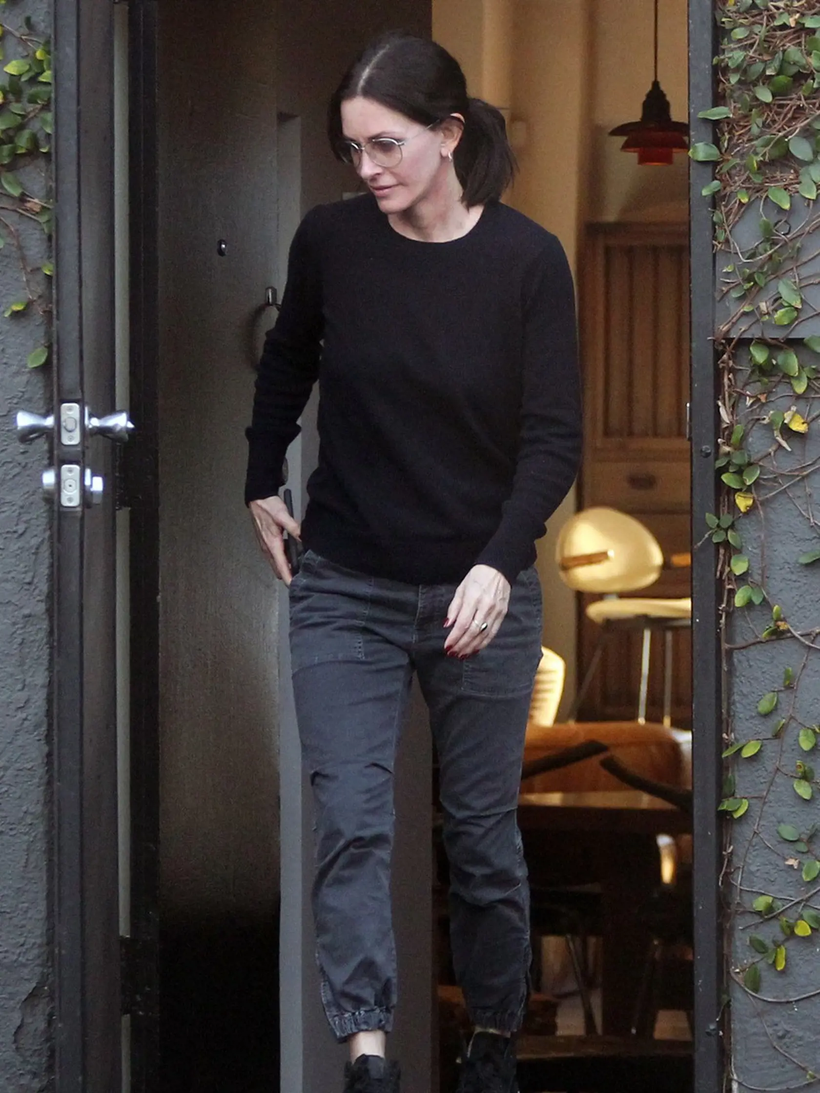 Courteney Cox nachytali paparaci nenalíčenú.