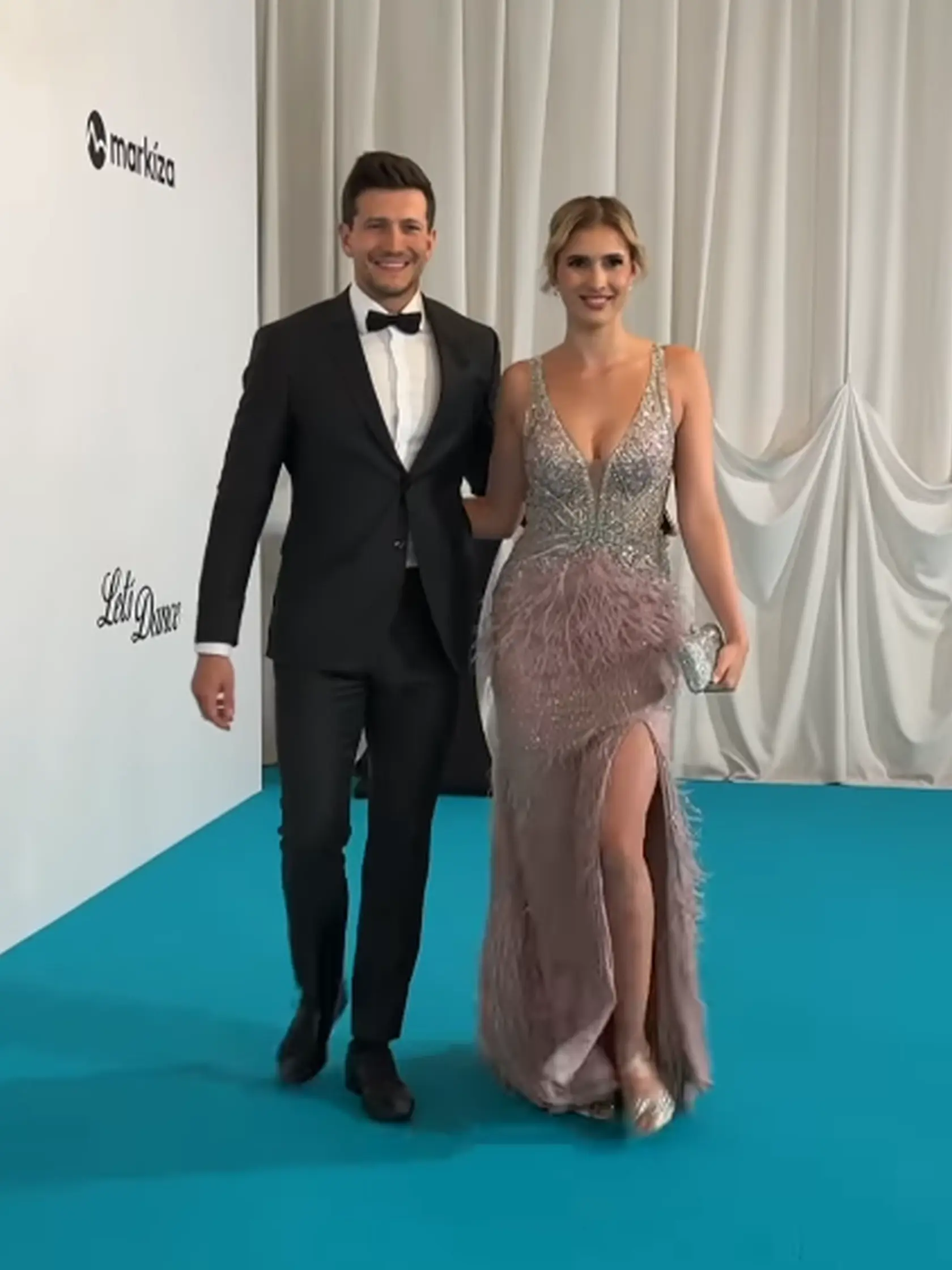 Český Bachelor Jan so svojou víťazkou Sabinou.