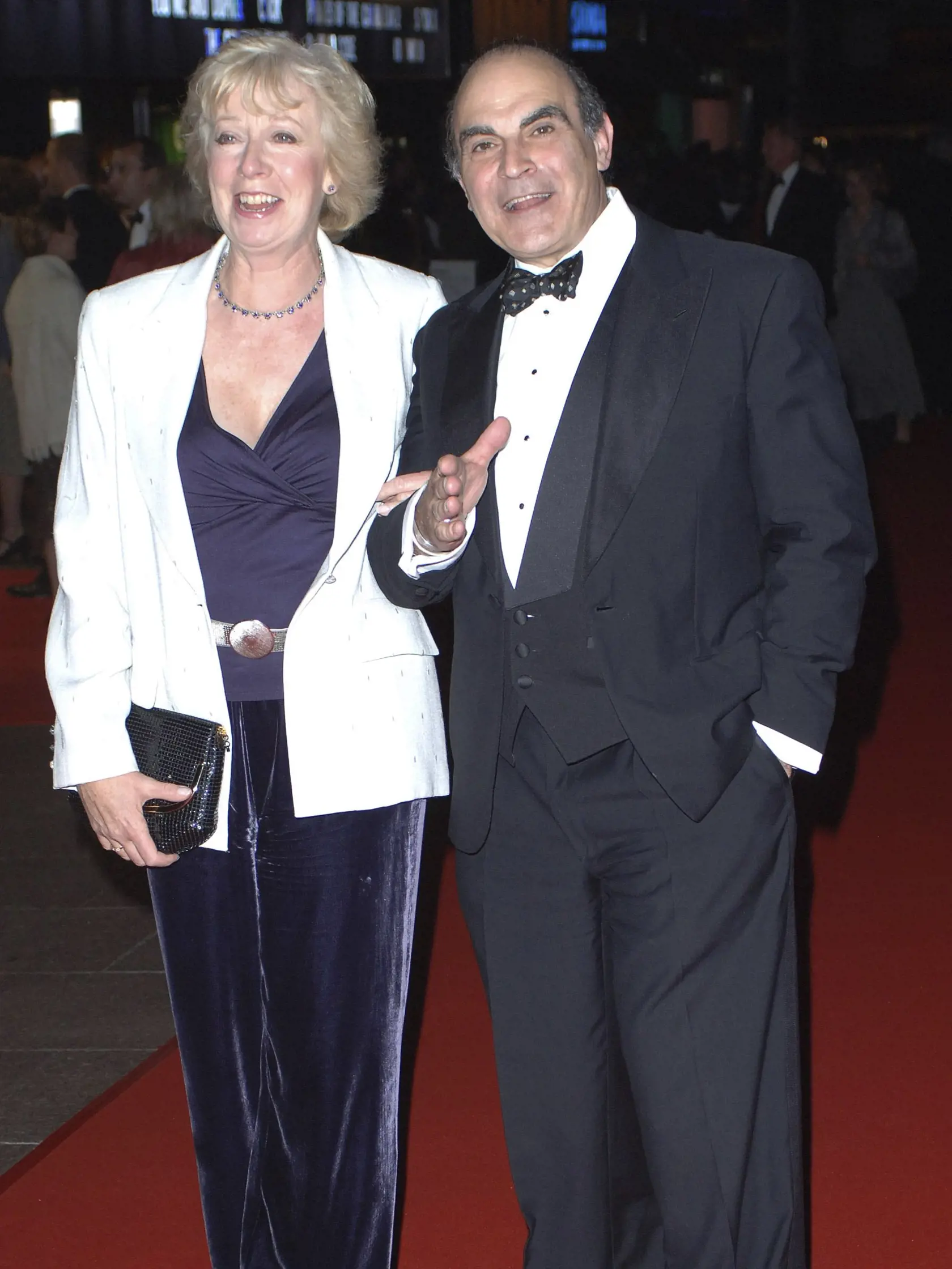 David Suchet s manzelkou v roku 2006