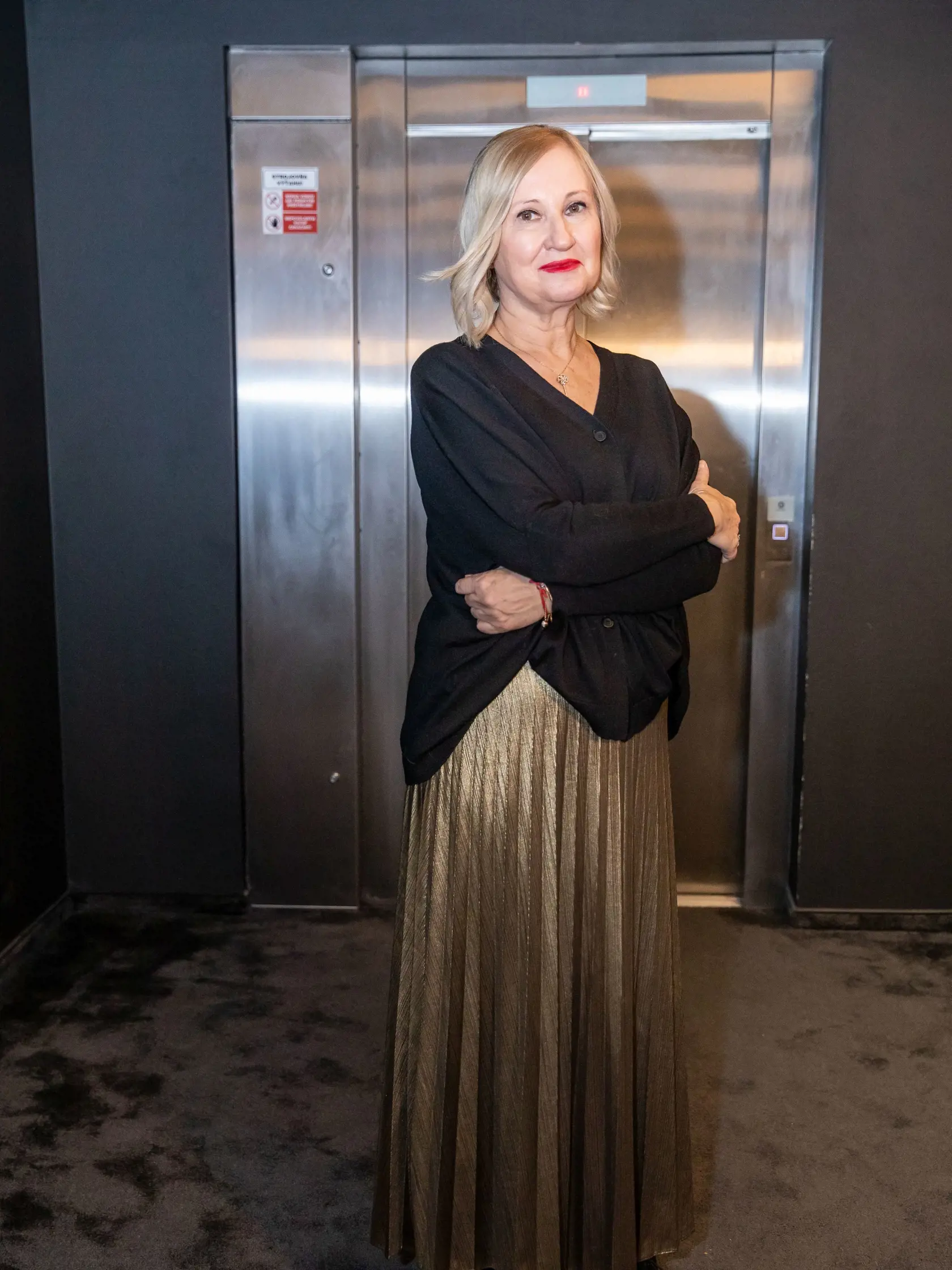 Producentka filmu Adriana Kronerová počas novinárskej premiéry filmu.