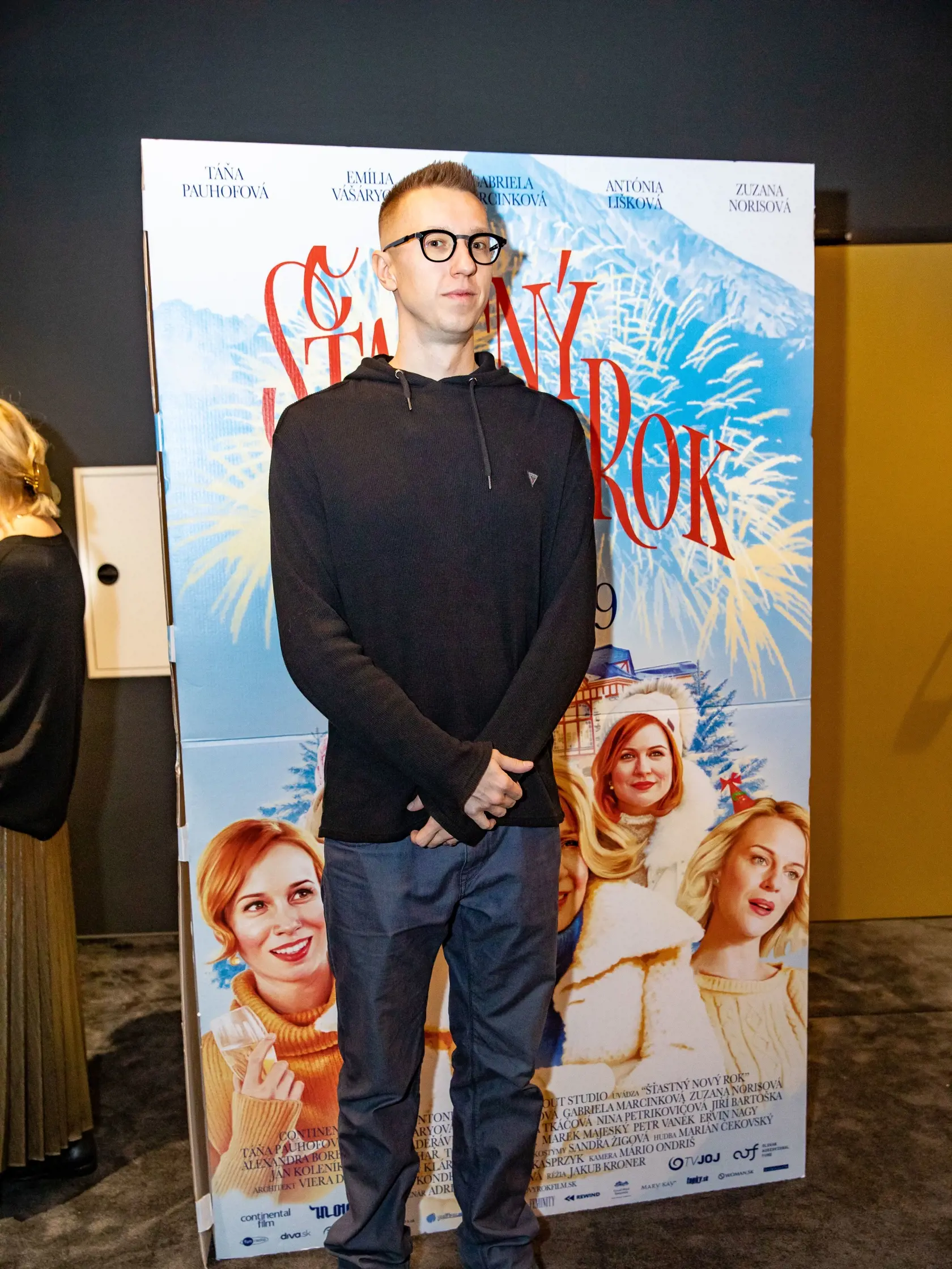 Režisér Jakub Kroner počas novinárskej premiéry filmu.