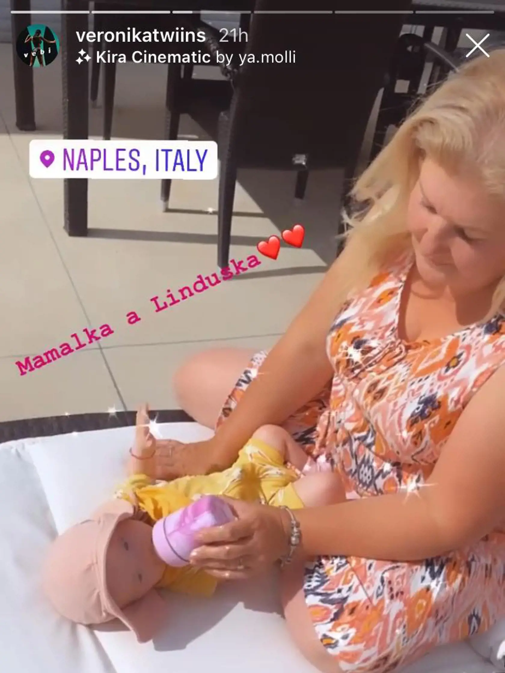 Daniela Nízlová s rodinou