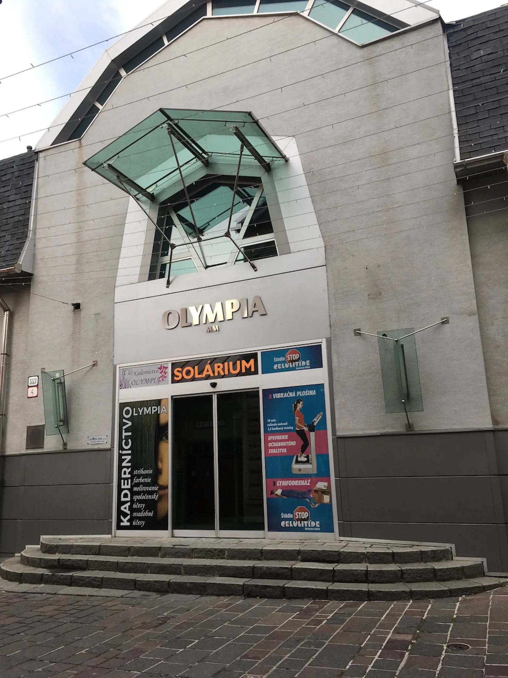 Budova Kina Olympia dnes. 