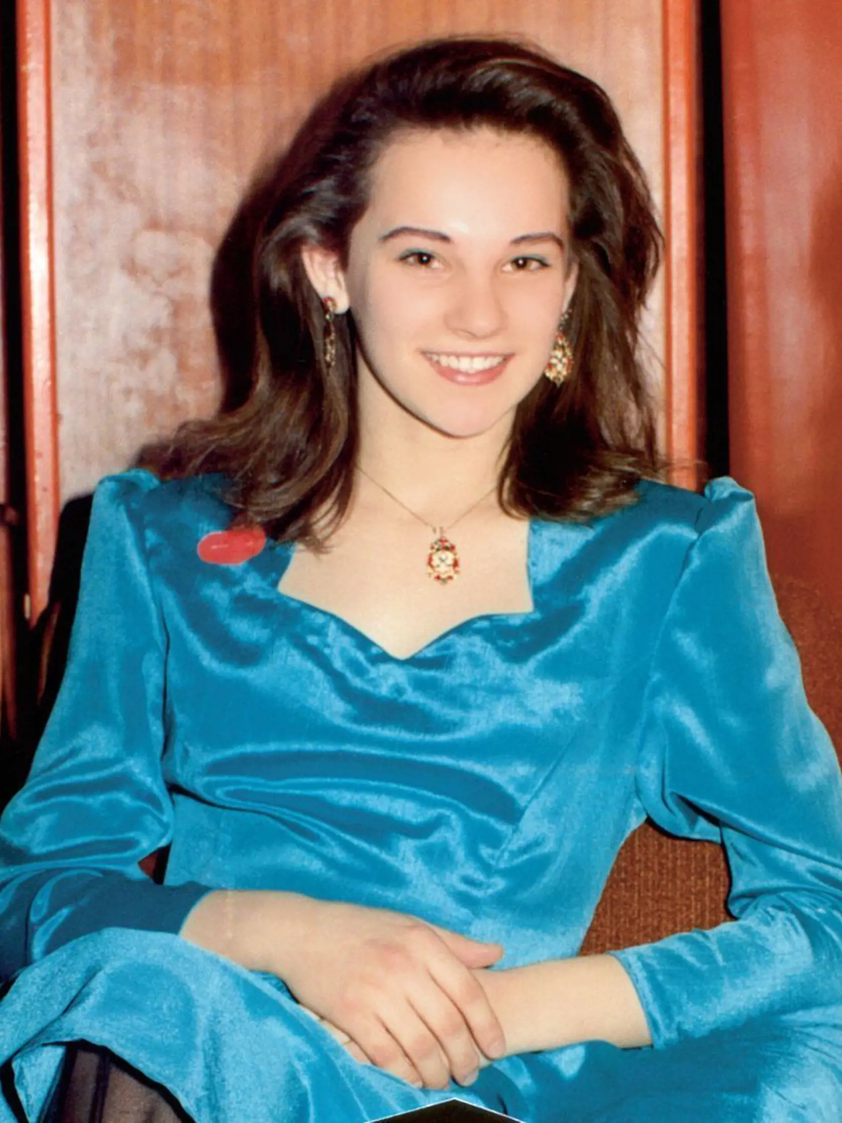 Michaela Paľová na tanečnom venčeku. Má 17.