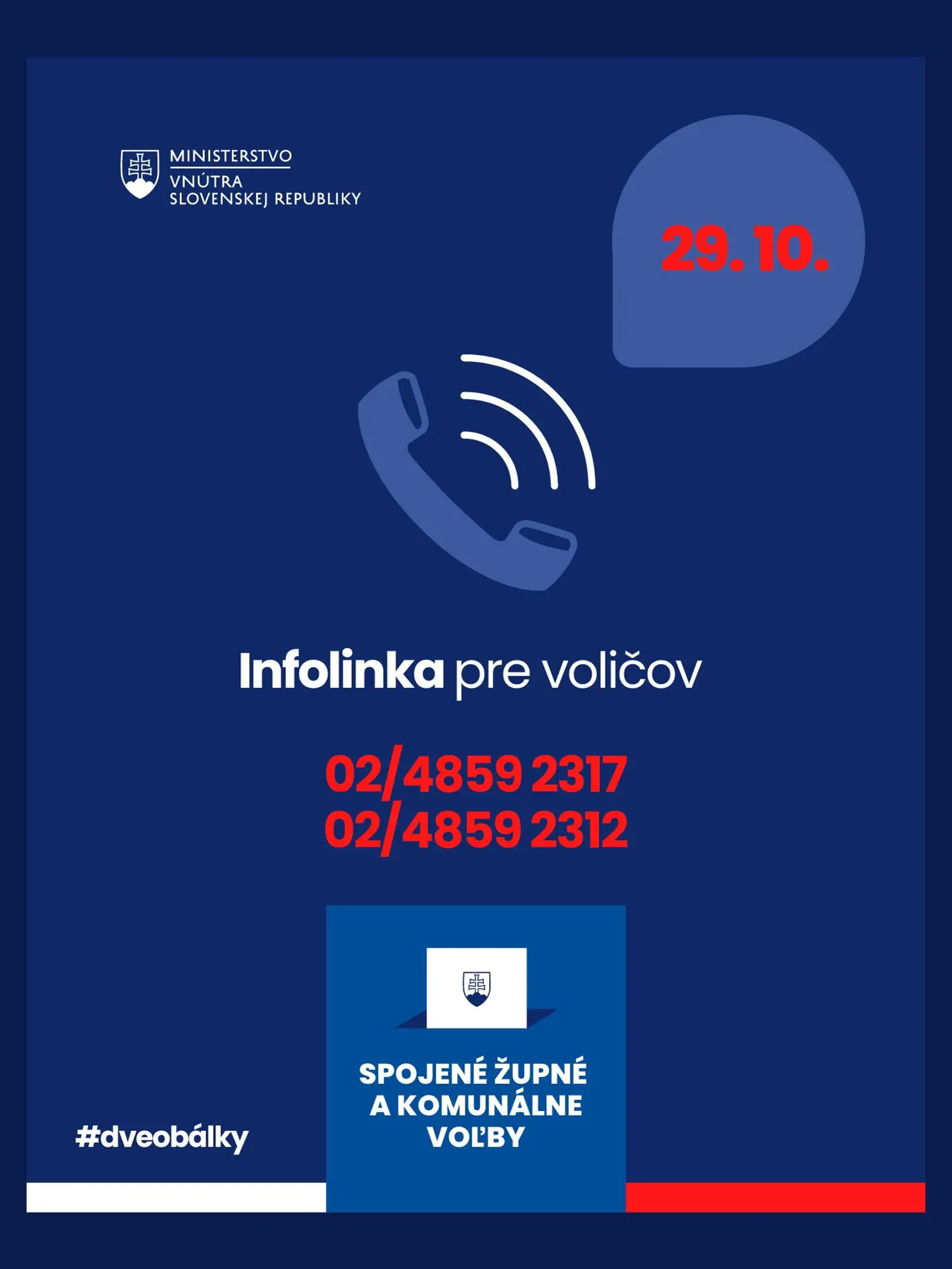 Infolinka pre voličov