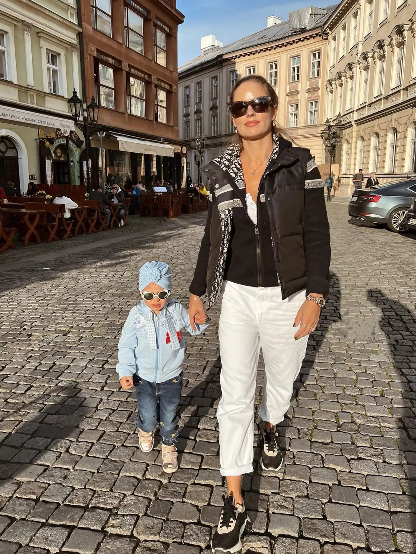 Ivana Gáborík s dcérkou Bellou.