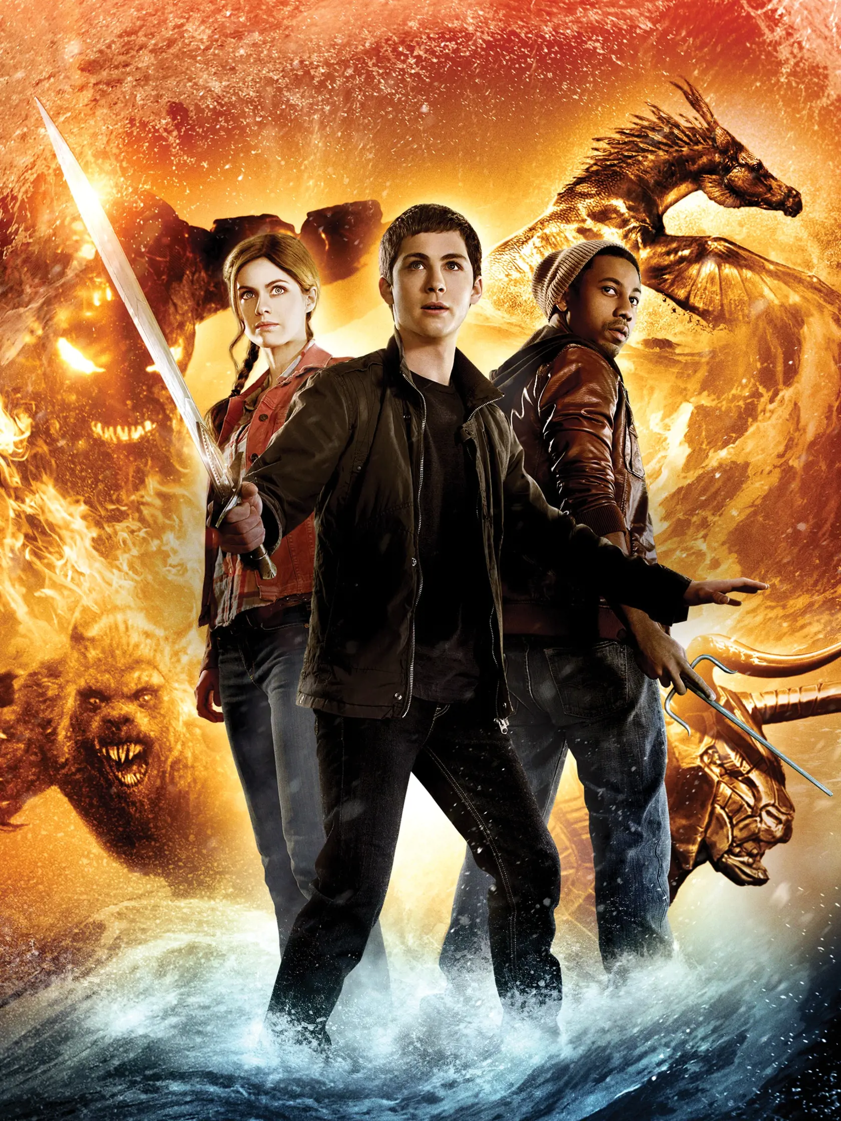 Logan Lerman vo filme Percy Jackson: Zlodej blesku