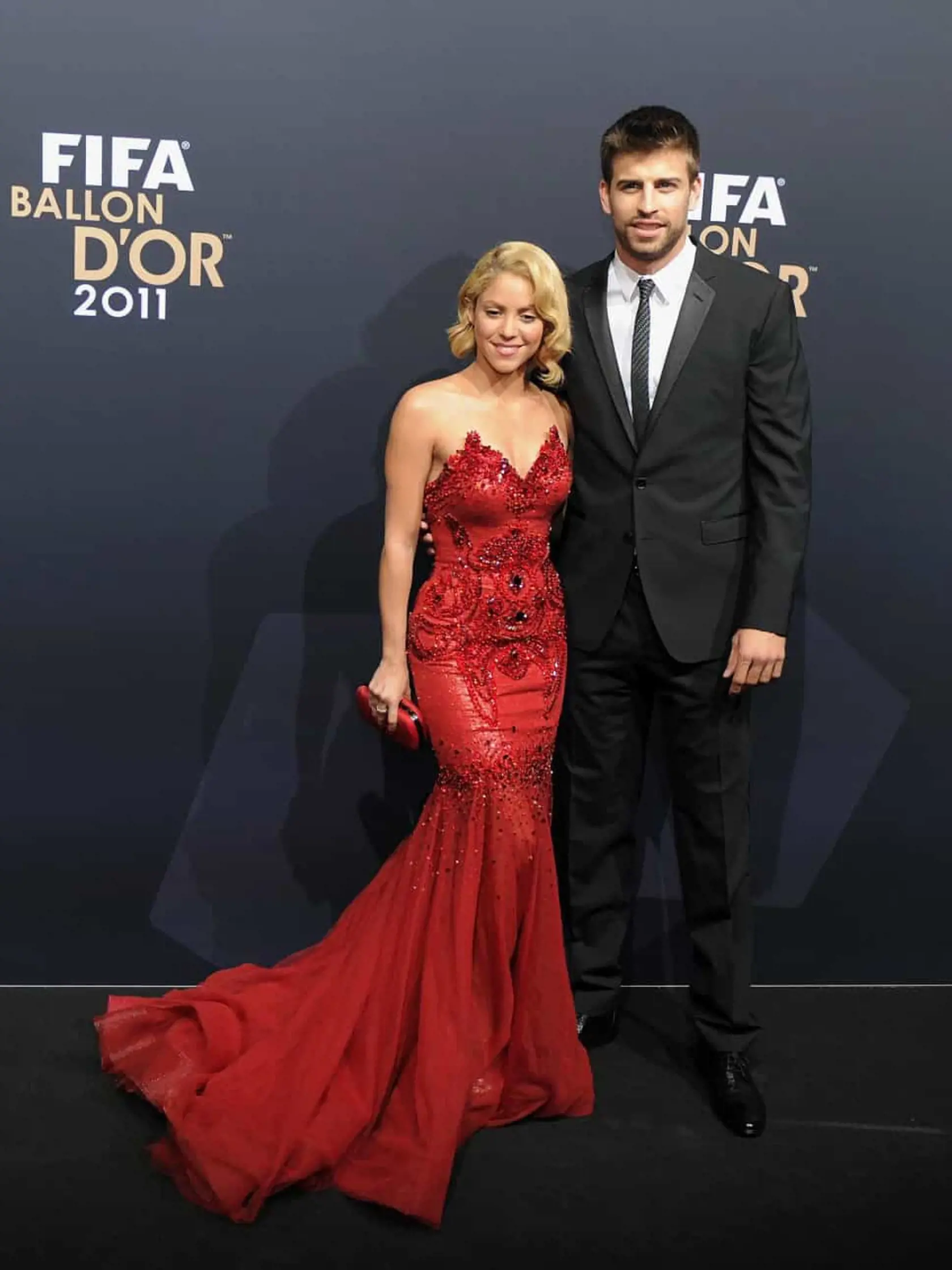 Shakira a Gerard Piqué