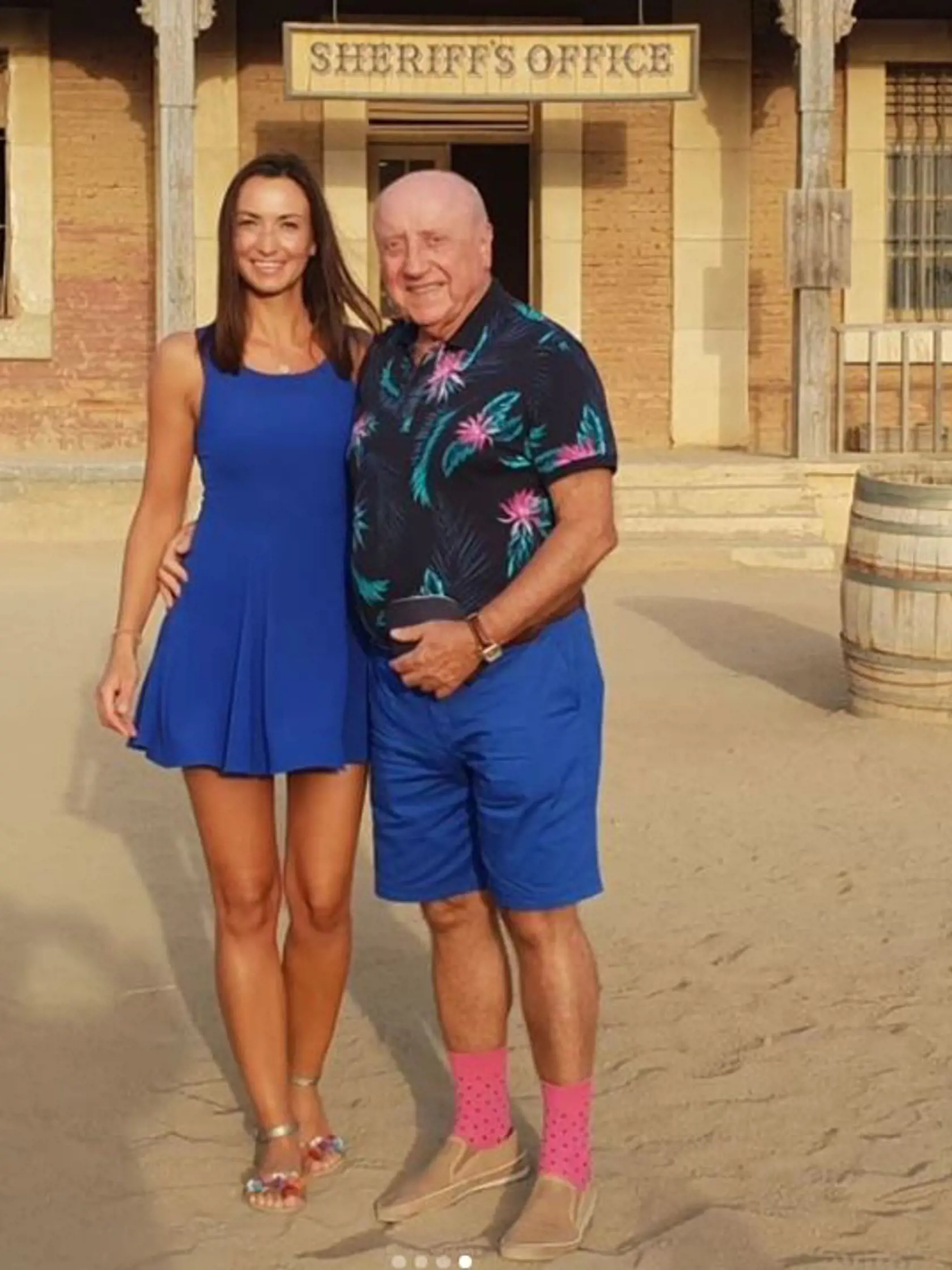 Felix Slováček a Lucia Gelemová si vždy farebne zladení.