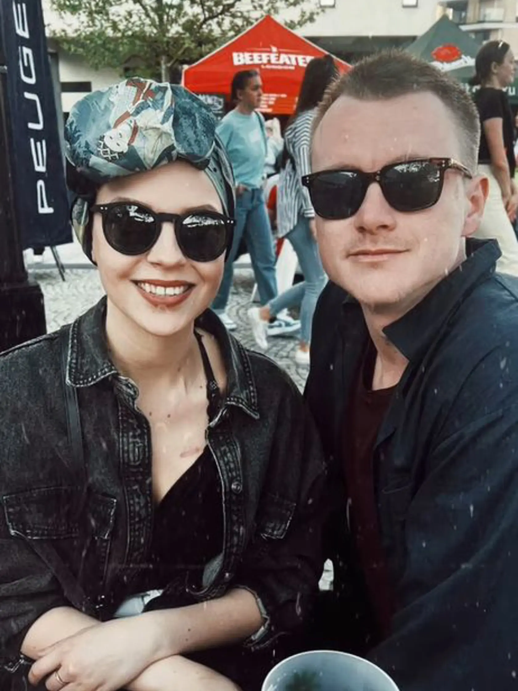 Speváčka Patrícia Janečková vtedy ešte so snúbencom Vlastimilom.