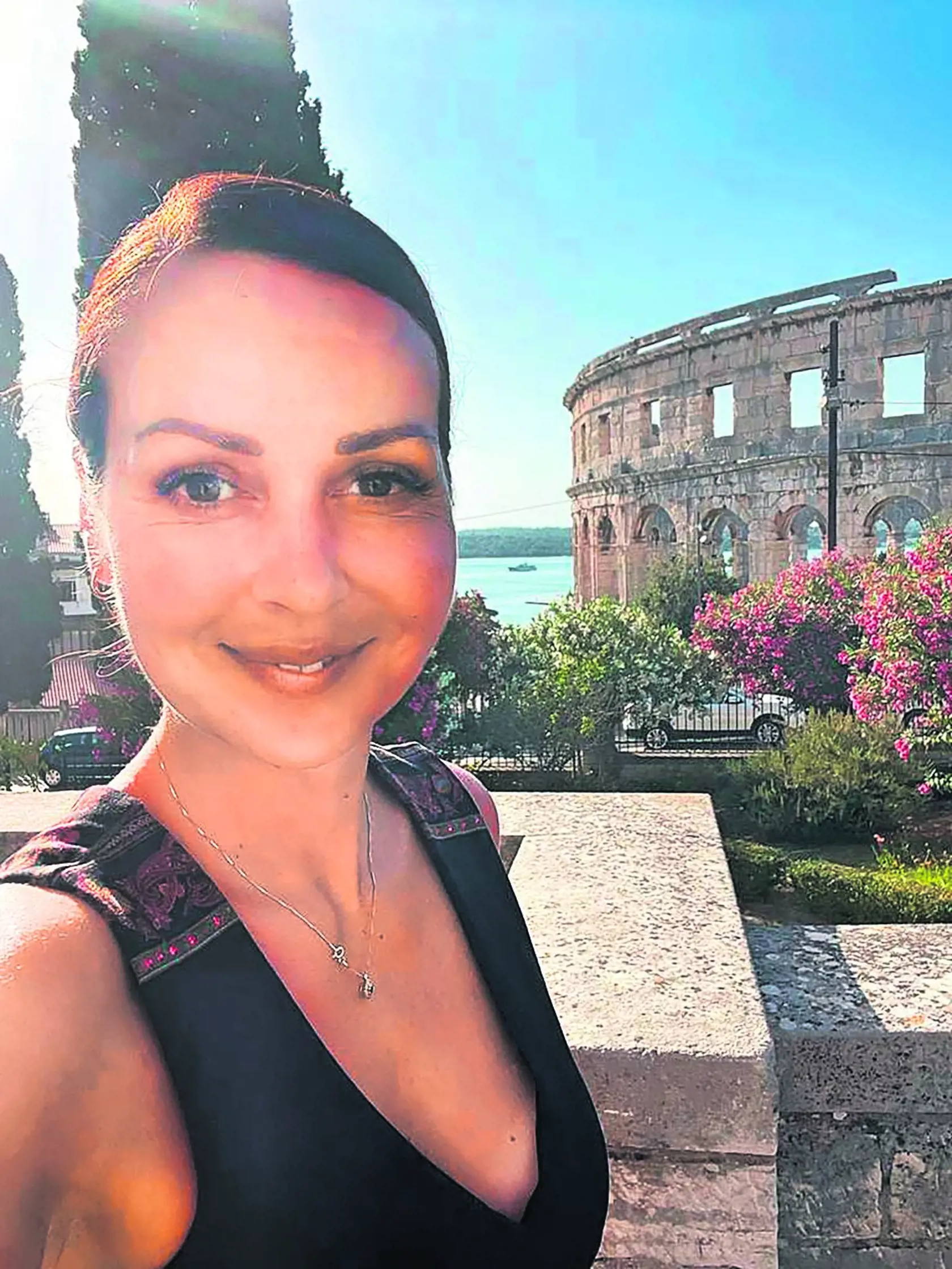 Klaudia si dovolenku poriadne užila.