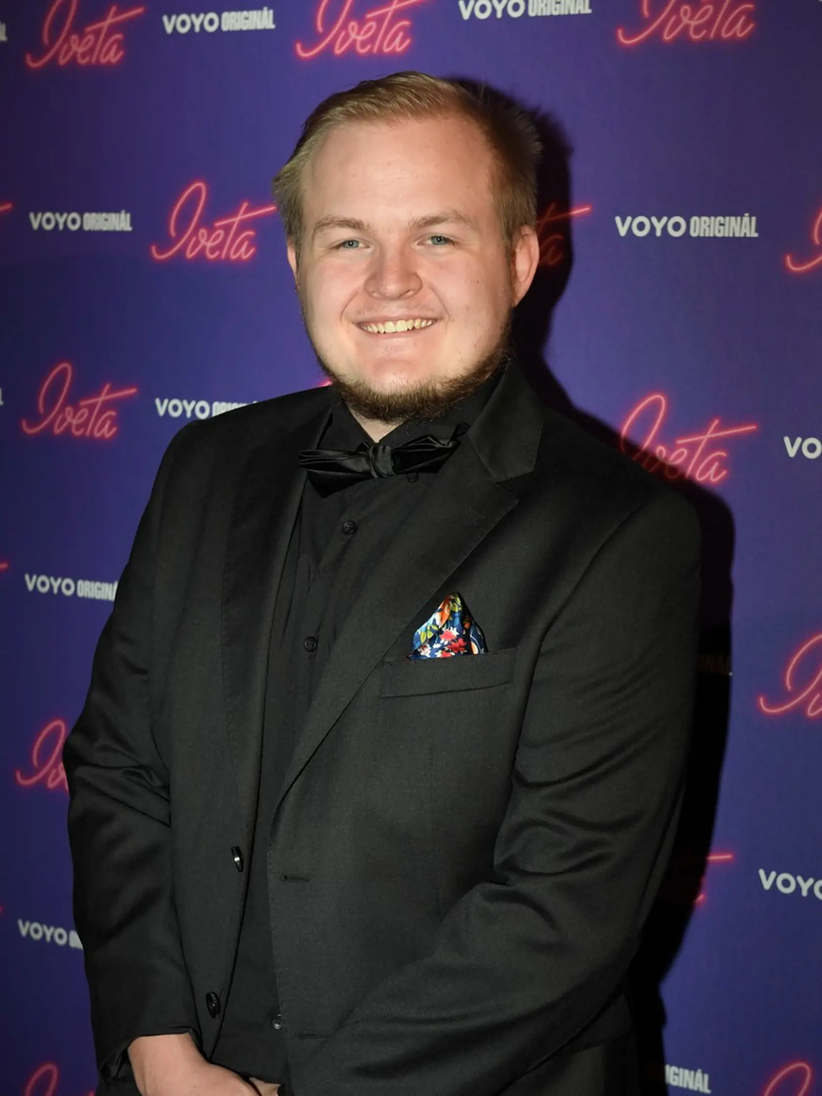 Artur Štaidl na premiére minisérie Iveta v pražskom kine Lucerna