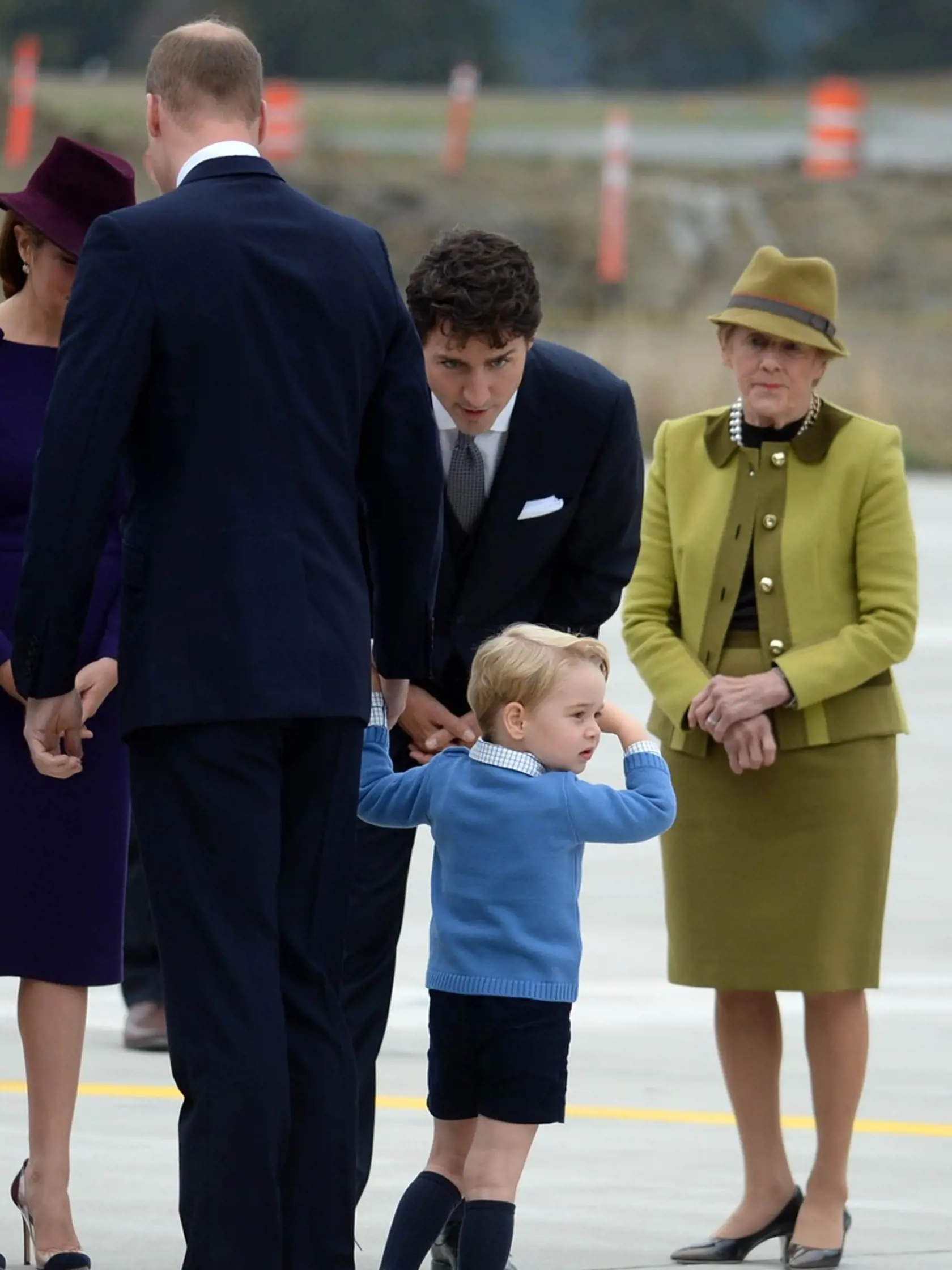 Ruku mu môže podávať aj samotný kanadský premiér, no keď Georga zaujme niečo iné, šancu nemajú ani svetoví lídri. Presvedčil sa o tom aj samotný Justin Trudeau.