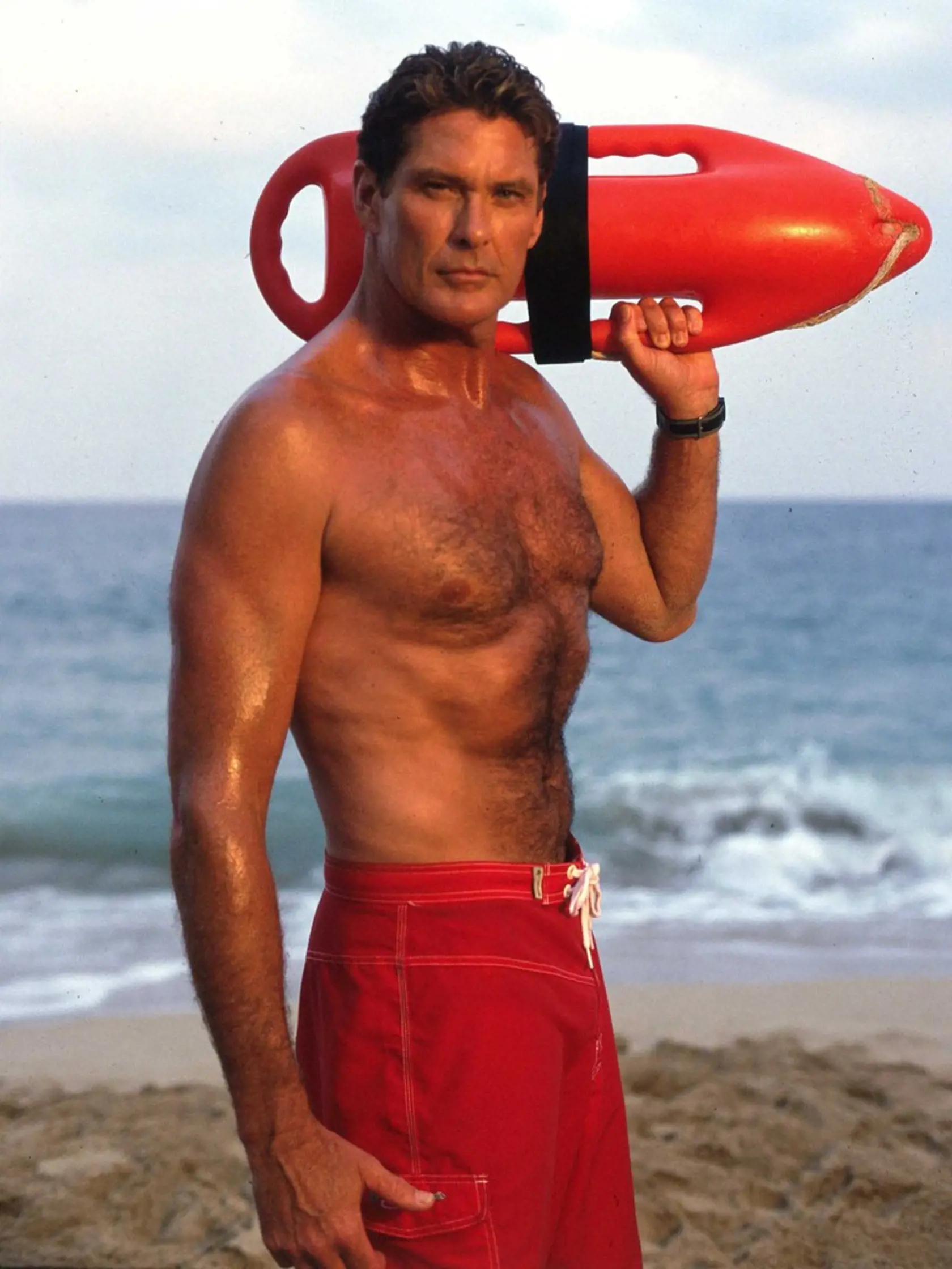 64246 CP Prod/Starface 2003-01-01 
 Etats-Unis
 Photo de la série "Alerte à Malibu" ("Baywatch"). David Hasselhoff.  



Hasselhoff David