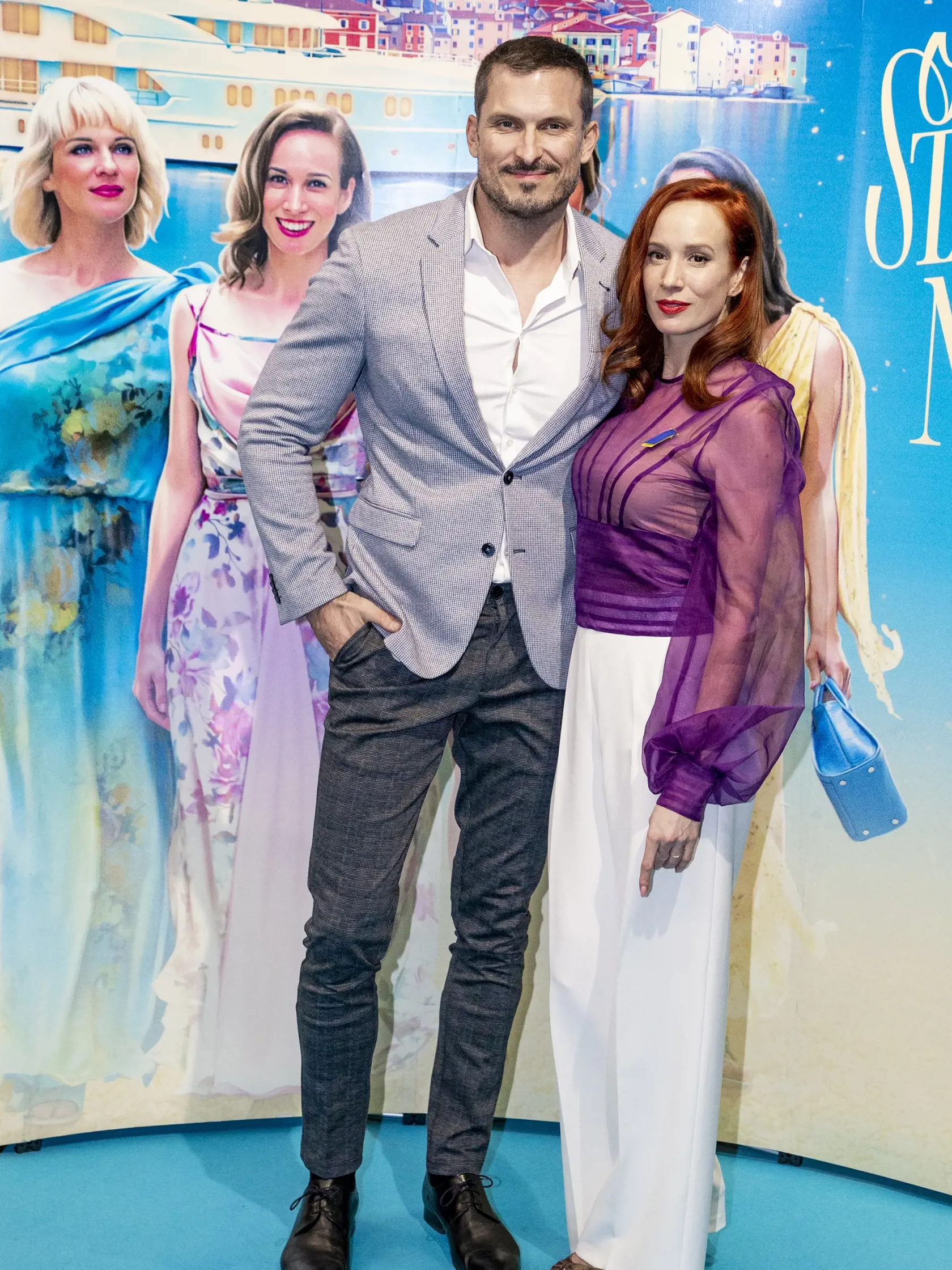 Premiera nového filmu “Šťastný nový rok 2”. Na snímke je Ján Koleník a Táňa Pauhofová.  