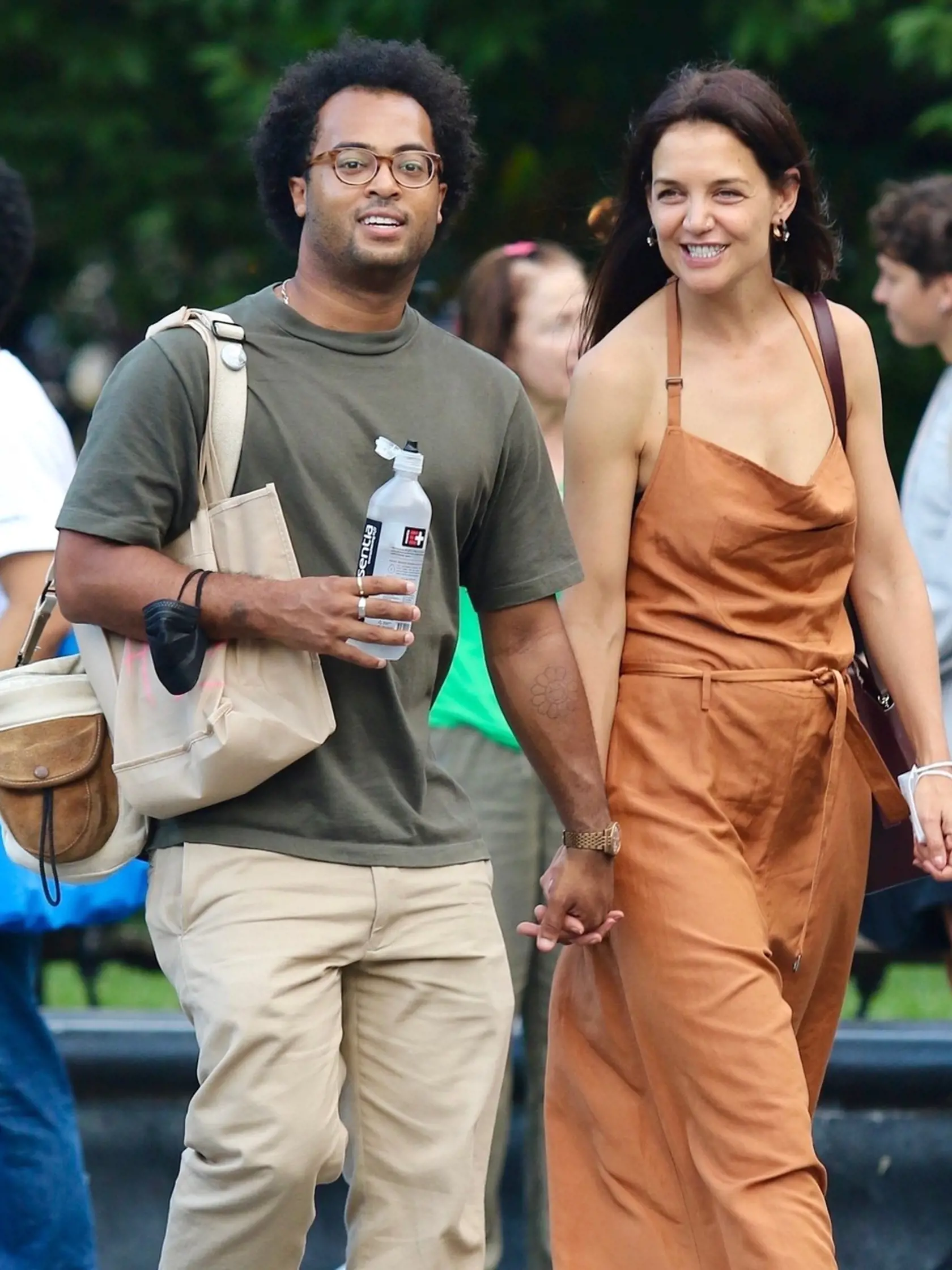 Katie Holmes a hudobník Bobby Wooten - láska robí divy!