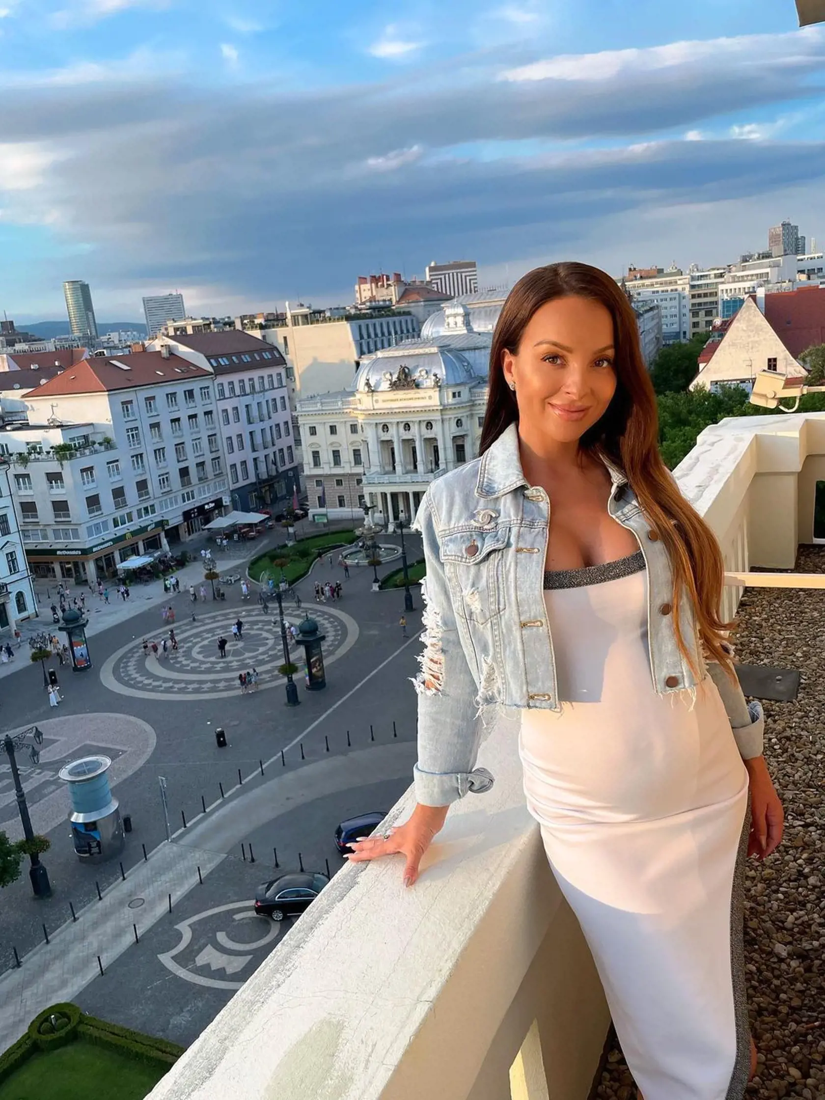 Tehotná Veronika Nízlová sa už bábätka nevie dočkať.